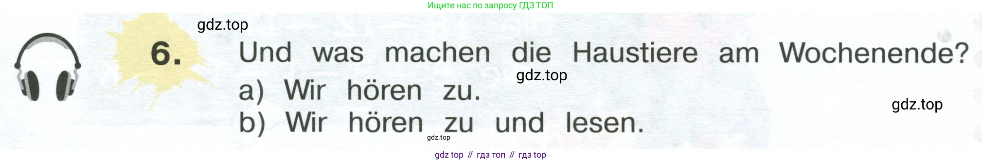 Немецкий язык (Deutsch), 4 класс учебник (lehrbuch), авторы: Бим Инесса Львовна (Bim I), Рыжова Лариса Ивановна (Ryschowa L), издательство Просвещение, Москва, 2023, серого цвета, Часть 2, страница 48, номер 6, Условие 2023