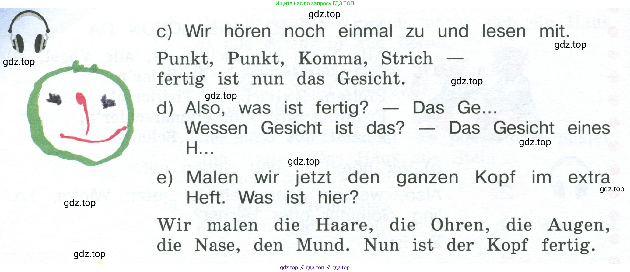 Немецкий язык (Deutsch), 4 класс учебник (lehrbuch), авторы: Бим Инесса Львовна (Bim I), Рыжова Лариса Ивановна (Ryschowa L), издательство Просвещение, Москва, 2023, серого цвета, Часть 2, страница 75, номер 4, Условие 2023 (продолжение 2)