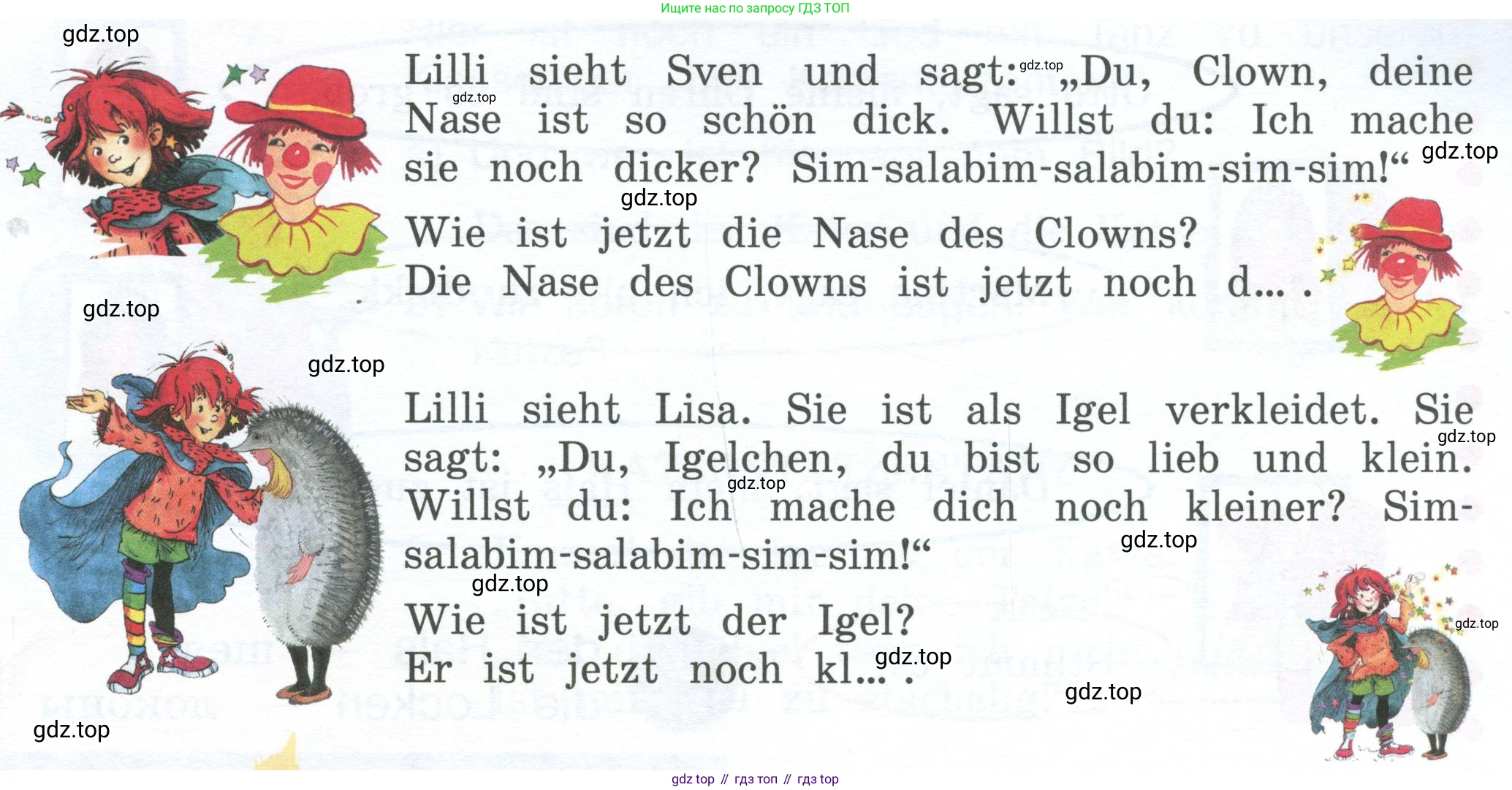 Немецкий язык (Deutsch), 4 класс учебник (lehrbuch), авторы: Бим Инесса Львовна (Bim I), Рыжова Лариса Ивановна (Ryschowa L), издательство Просвещение, Москва, 2023, серого цвета, Часть 2, страница 102, номер 4, Условие 2023 (продолжение 2)