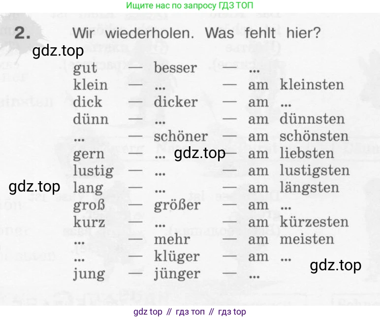 Немецкий язык (Deutsch), 4 класс учебник (lehrbuch), авторы: Бим Инесса Львовна (Bim I), Рыжова Лариса Ивановна (Ryschowa L), издательство Просвещение, Москва, 2023, серого цвета, Часть 2, страница 102, номер 2, Условие 2011-2022