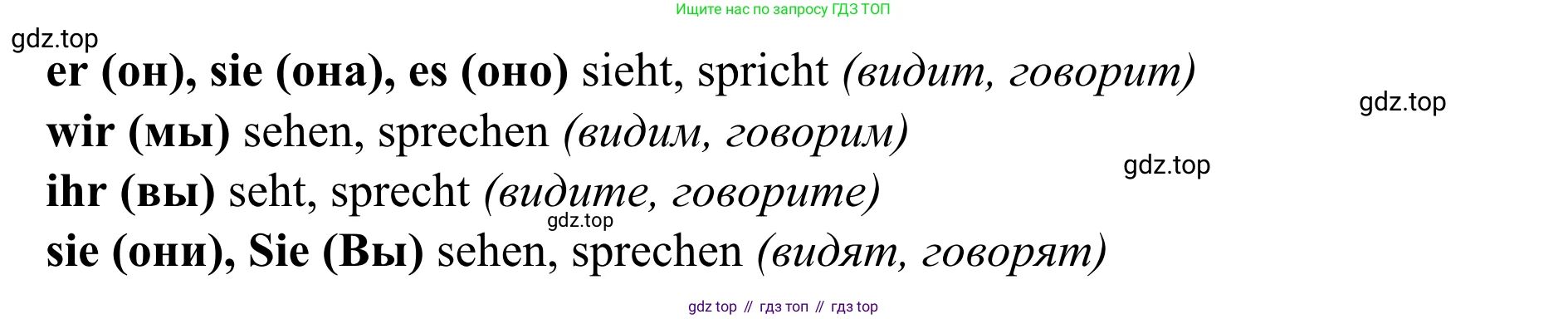 Немецкий язык (Deutsch), 4 класс учебник (lehrbuch), авторы: Бим Инесса Львовна (Bim I), Рыжова Лариса Ивановна (Ryschowa L), издательство Просвещение, Москва, 2023, серого цвета, Часть 1, страница 10, номер 2, Решение 2023 (продолжение 2)