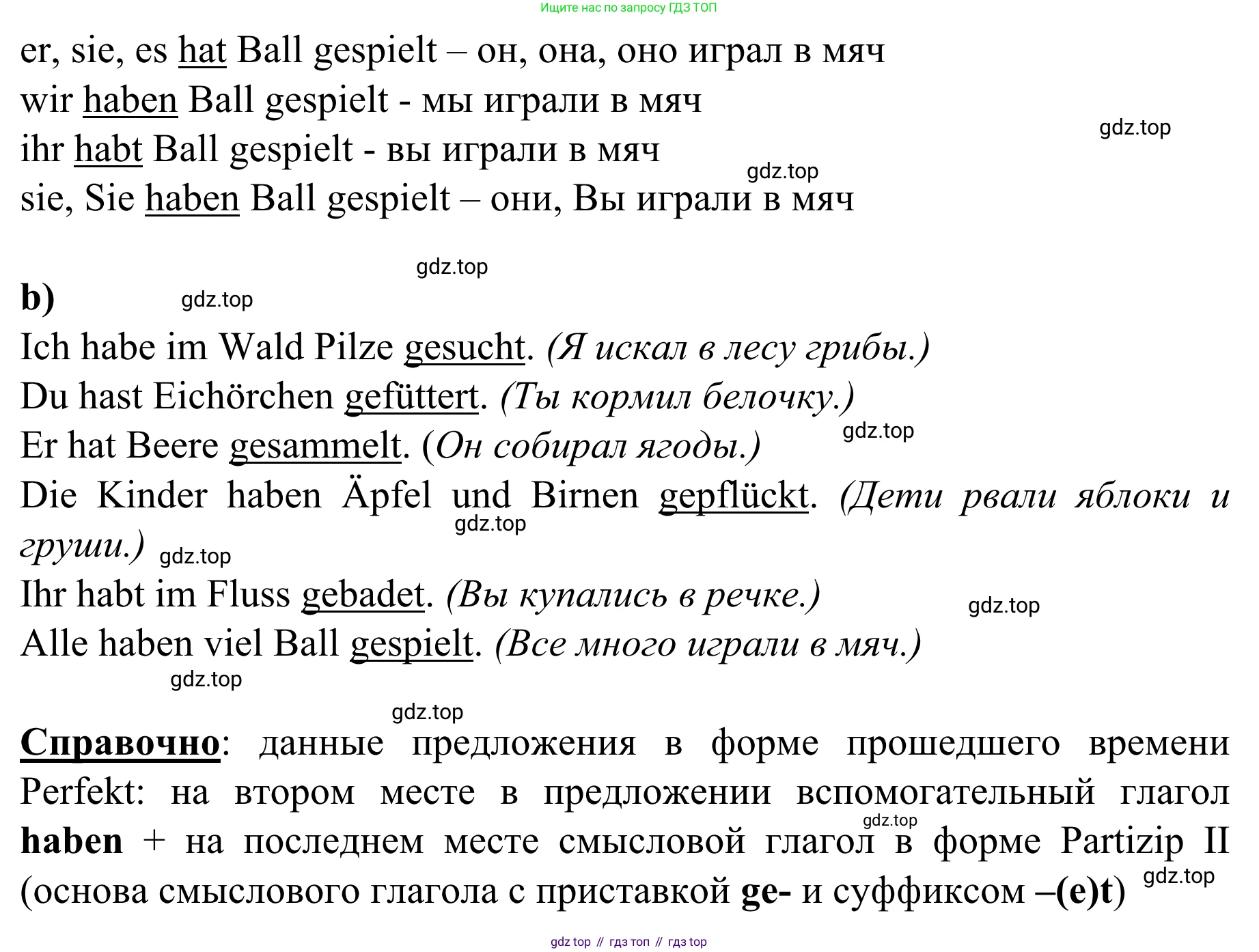 Немецкий язык (Deutsch), 4 класс учебник (lehrbuch), авторы: Бим Инесса Львовна (Bim I), Рыжова Лариса Ивановна (Ryschowa L), издательство Просвещение, Москва, 2023, серого цвета, Часть 1, страница 39, номер 7, Решение 2023 (продолжение 2)