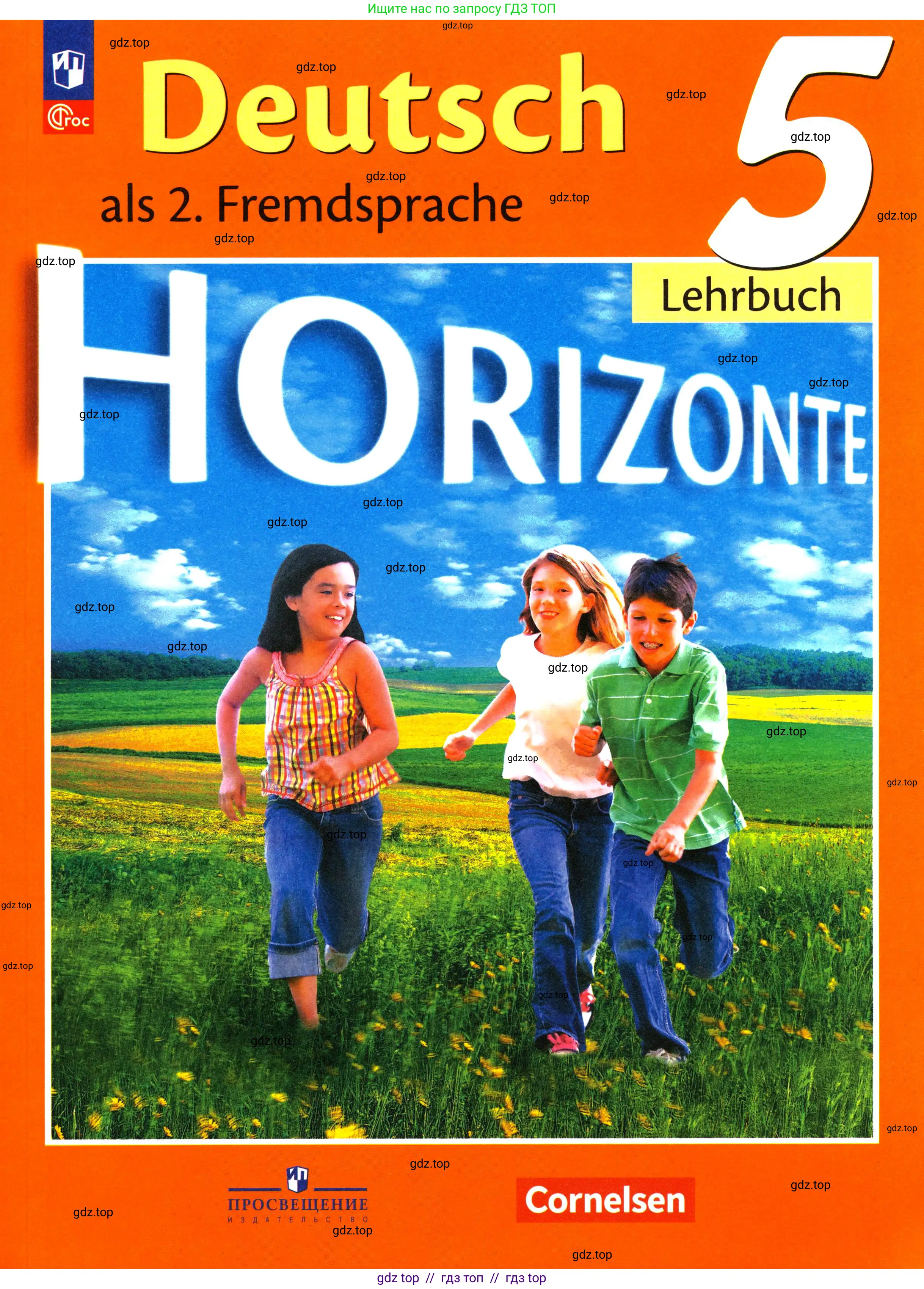 Немецкий язык (Deutsch), 5 класс учебник (lehrbuch), авторы: Аверин Михаил Михайлович (Awerin М), Джин Фридерике (Jin Friederike), Рорман Лутц (Rohrmann Lutz), Збранкова Милена, издательство Просвещение, Москва, 2023, оранжевого цвета, 