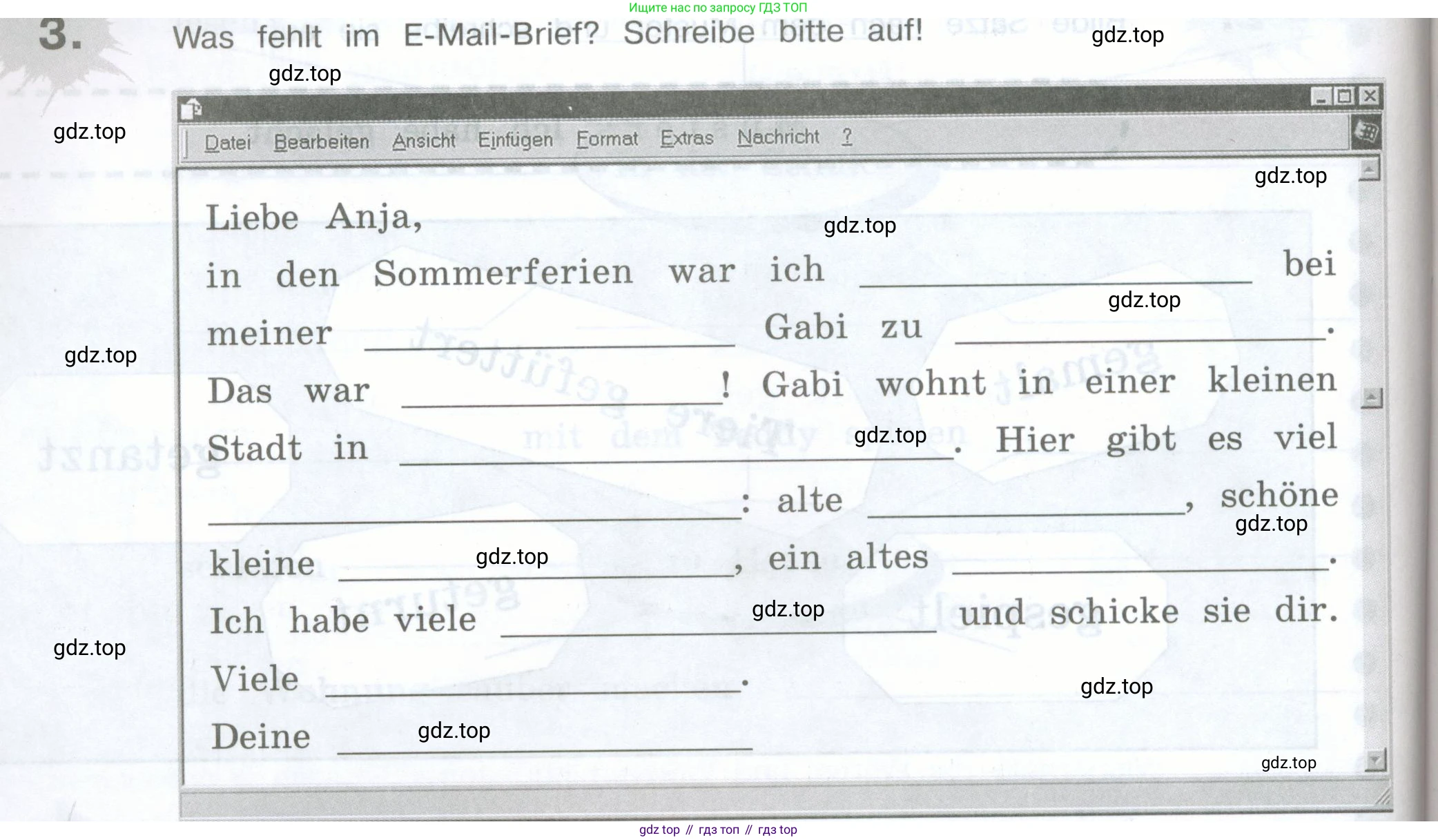 Немецкий язык (Deutsch), 5 класс рабочая тетрадь (arbeitsbuch), авторы: Бим Инесса Львовна (Bim I), Рыжова Лариса Ивановна (Ryschowa L), издательство Просвещение, Москва, 2023, голубого цвета, страница 16, номер 3, Условие
