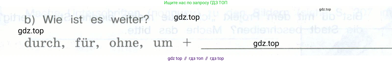 Немецкий язык (Deutsch), 5 класс рабочая тетрадь (arbeitsbuch), авторы: Бим Инесса Львовна (Bim I), Рыжова Лариса Ивановна (Ryschowa L), издательство Просвещение, Москва, 2023, голубого цвета, страница 96, номер 2, Условие (продолжение 2)