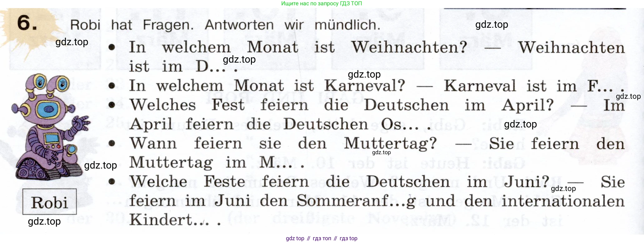 Немецкий язык (Deutsch), 5 класс учебник (lehrbuch), авторы: Бим Инесса Львовна (Bim I), Рыжова Лариса Ивановна (Ryschowa L), издательство Просвещение, Москва, 2023, голубого цвета, страница 146, номер 6, Условие