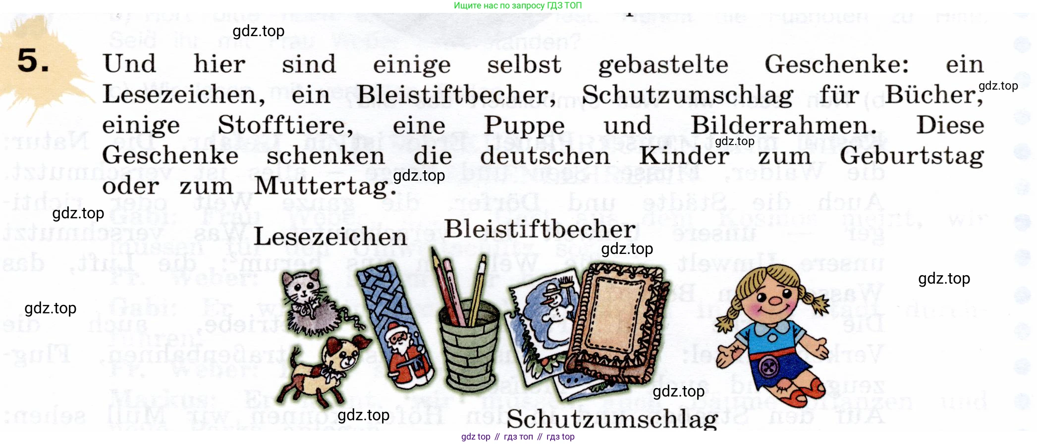 Немецкий язык (Deutsch), 5 класс учебник (lehrbuch), авторы: Бим Инесса Львовна (Bim I), Рыжова Лариса Ивановна (Ryschowa L), издательство Просвещение, Москва, 2023, голубого цвета, страница 157, номер 5, Условие