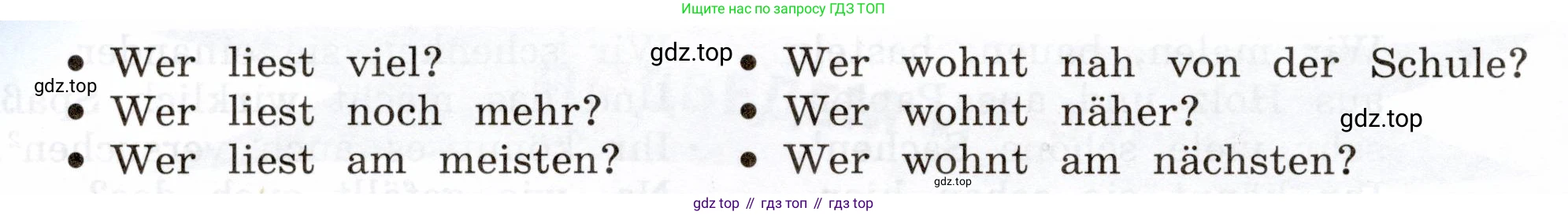 Немецкий язык (Deutsch), 5 класс учебник (lehrbuch), авторы: Бим Инесса Львовна (Bim I), Рыжова Лариса Ивановна (Ryschowa L), издательство Просвещение, Москва, 2023, голубого цвета, страница 171, номер 2, Условие (продолжение 2)