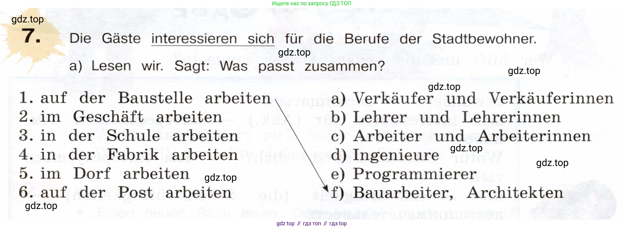 Немецкий язык (Deutsch), 5 класс учебник (lehrbuch), авторы: Бим Инесса Львовна (Bim I), Рыжова Лариса Ивановна (Ryschowa L), издательство Просвещение, Москва, 2023, голубого цвета, страница 193, номер 7, Условие