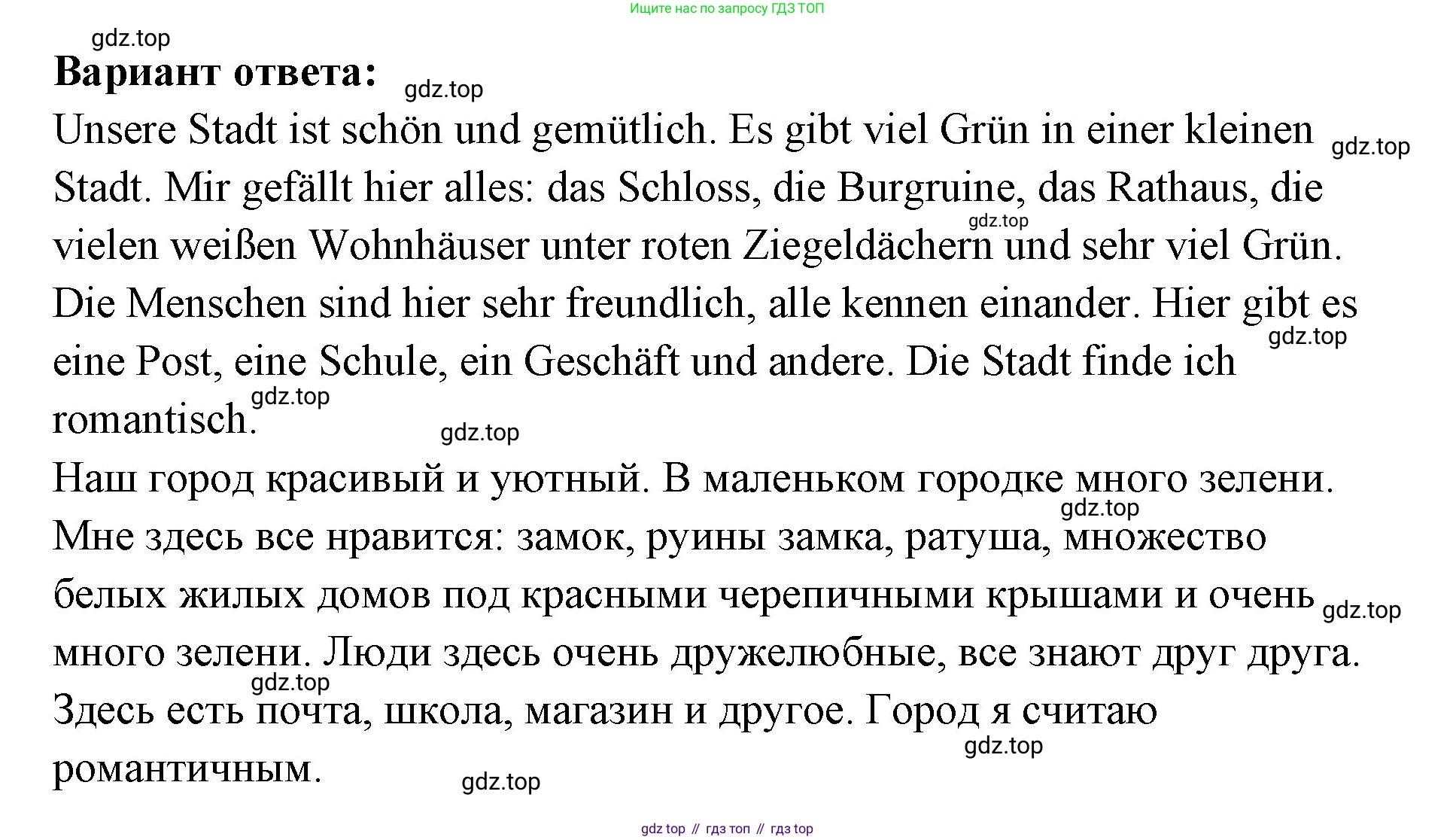 Немецкий язык (Deutsch), 5 класс учебник (lehrbuch), авторы: Бим Инесса Львовна (Bim I), Рыжова Лариса Ивановна (Ryschowa L), издательство Просвещение, Москва, 2023, голубого цвета, страница 55, Решение (продолжение 2)