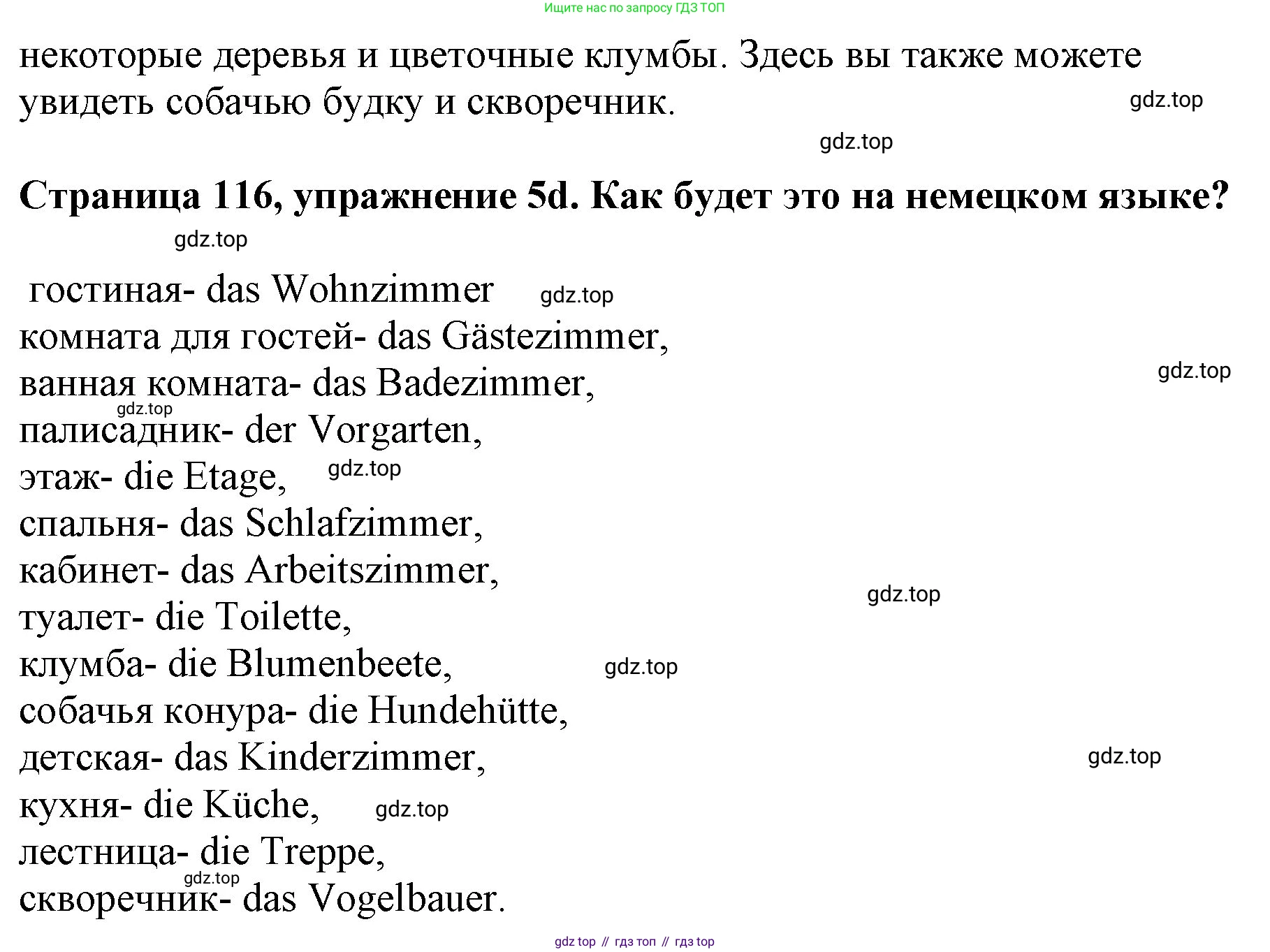 Немецкий язык (Deutsch), 5 класс учебник (lehrbuch), авторы: Бим Инесса Львовна (Bim I), Рыжова Лариса Ивановна (Ryschowa L), издательство Просвещение, Москва, 2023, голубого цвета, страница 115, номер 5, Решение (продолжение 2)