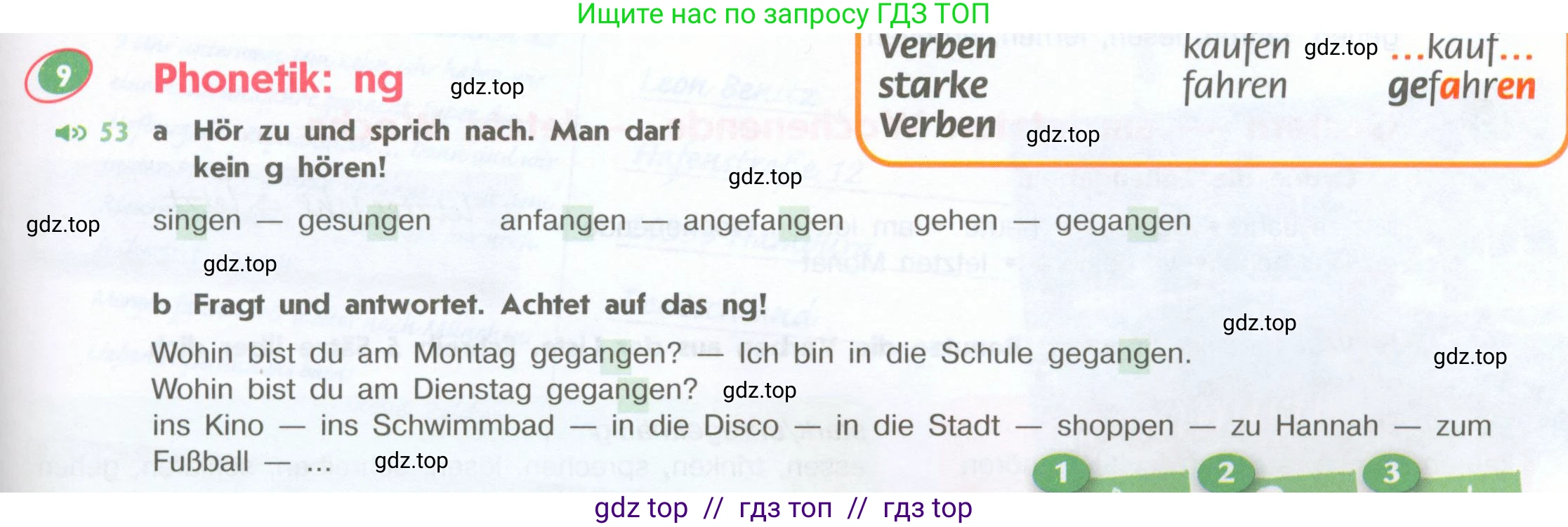 Немецкий язык (Deutsch), 6 класс учебник (lehrbuch), авторы: Аверин Михаил Михайлович (Awerin М), Джин Фридерике (Jin Friederike), Рорман Лутц (Rohrmann Lutz), издательство Просвещение, Москва, 2023, красного цвета, страница 61, номер 9, Условие