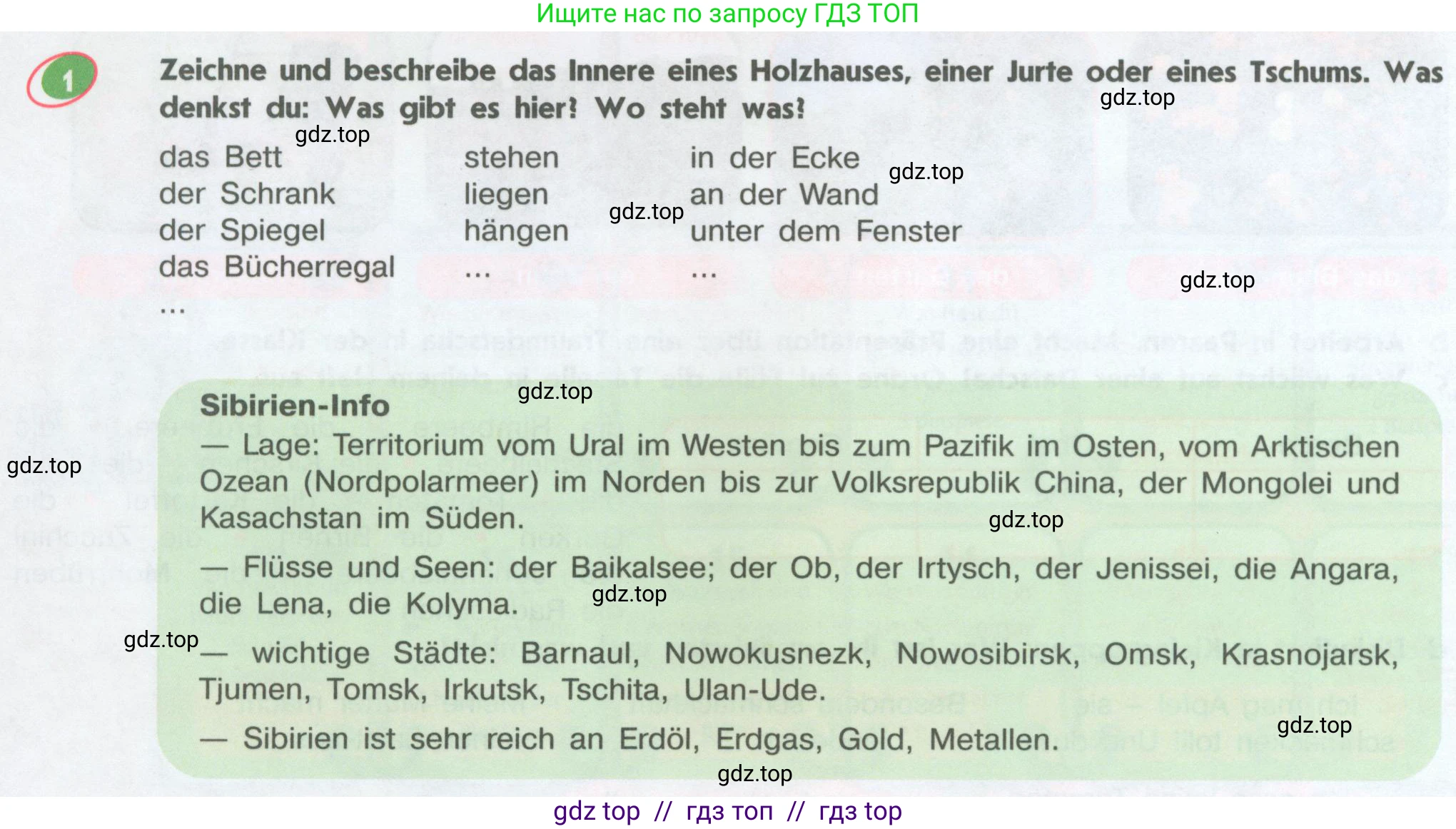 Немецкий язык (Deutsch), 6 класс учебник (lehrbuch), авторы: Аверин Михаил Михайлович (Awerin М), Джин Фридерике (Jin Friederike), Рорман Лутц (Rohrmann Lutz), издательство Просвещение, Москва, 2023, красного цвета, страница 72, номер 1, Условие