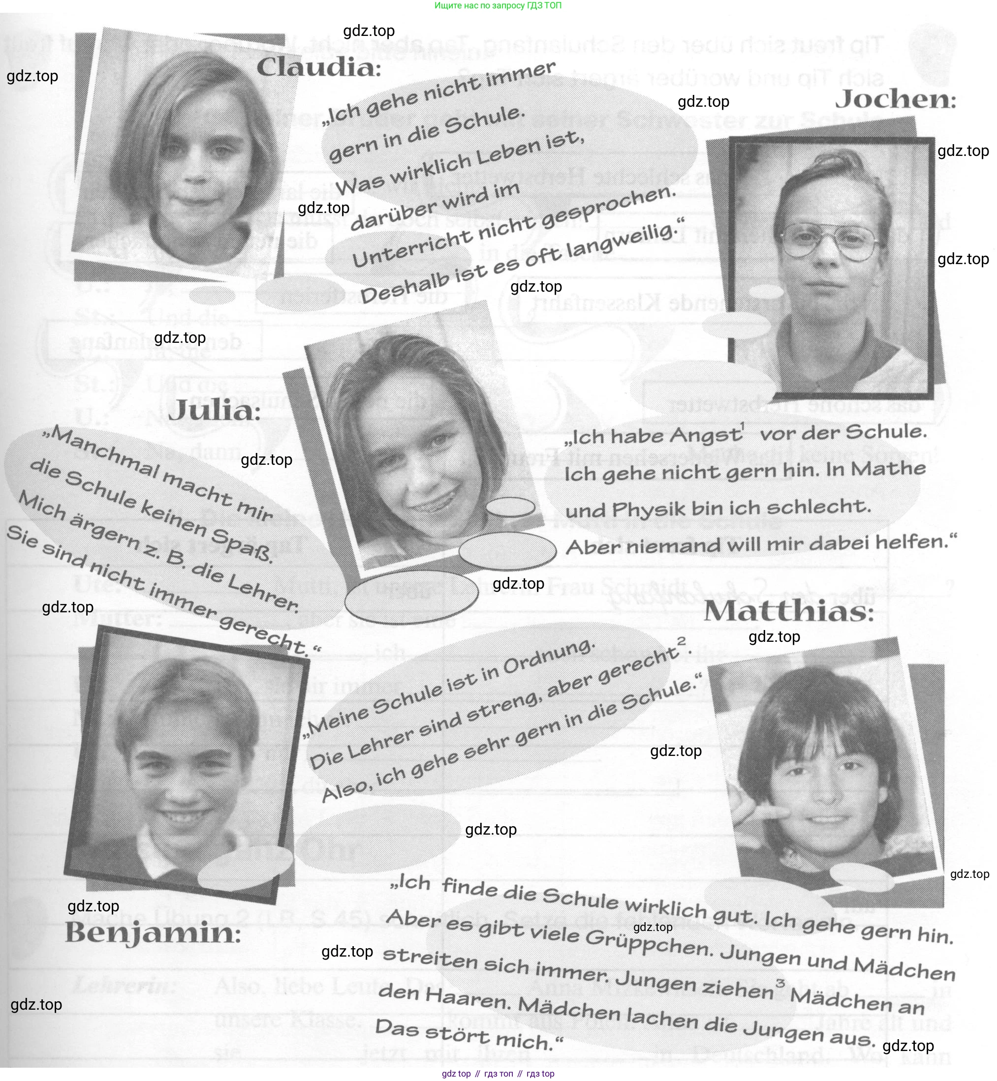 ГДЗ Немецкий язык (Deutsch), 6 класс рабочая тетрадь (arbeitsbuch), авторы: Бим Инесса Львовна (Bim I), Фомичева Людмила Михайловна (Fomitschjowa L), издательство Просвещение, Москва, 2023, салатового цвета, страница 24, номер 2, Условие (продолжение 2)
