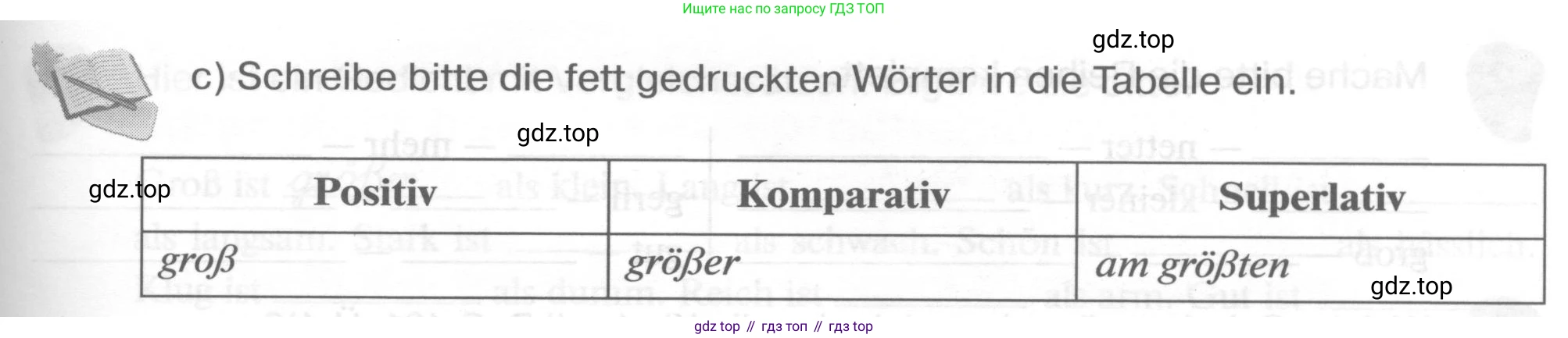 ГДЗ Немецкий язык (Deutsch), 6 класс рабочая тетрадь (arbeitsbuch), авторы: Бим Инесса Львовна (Bim I), Фомичева Людмила Михайловна (Fomitschjowa L), издательство Просвещение, Москва, 2023, салатового цвета, страница 52, номер 3, Условие (продолжение 2)