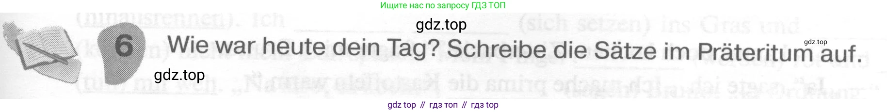 ГДЗ Немецкий язык (Deutsch), 6 класс рабочая тетрадь (arbeitsbuch), авторы: Бим Инесса Львовна (Bim I), Фомичева Людмила Михайловна (Fomitschjowa L), издательство Просвещение, Москва, 2023, салатового цвета, страница 81, номер 6, Условие