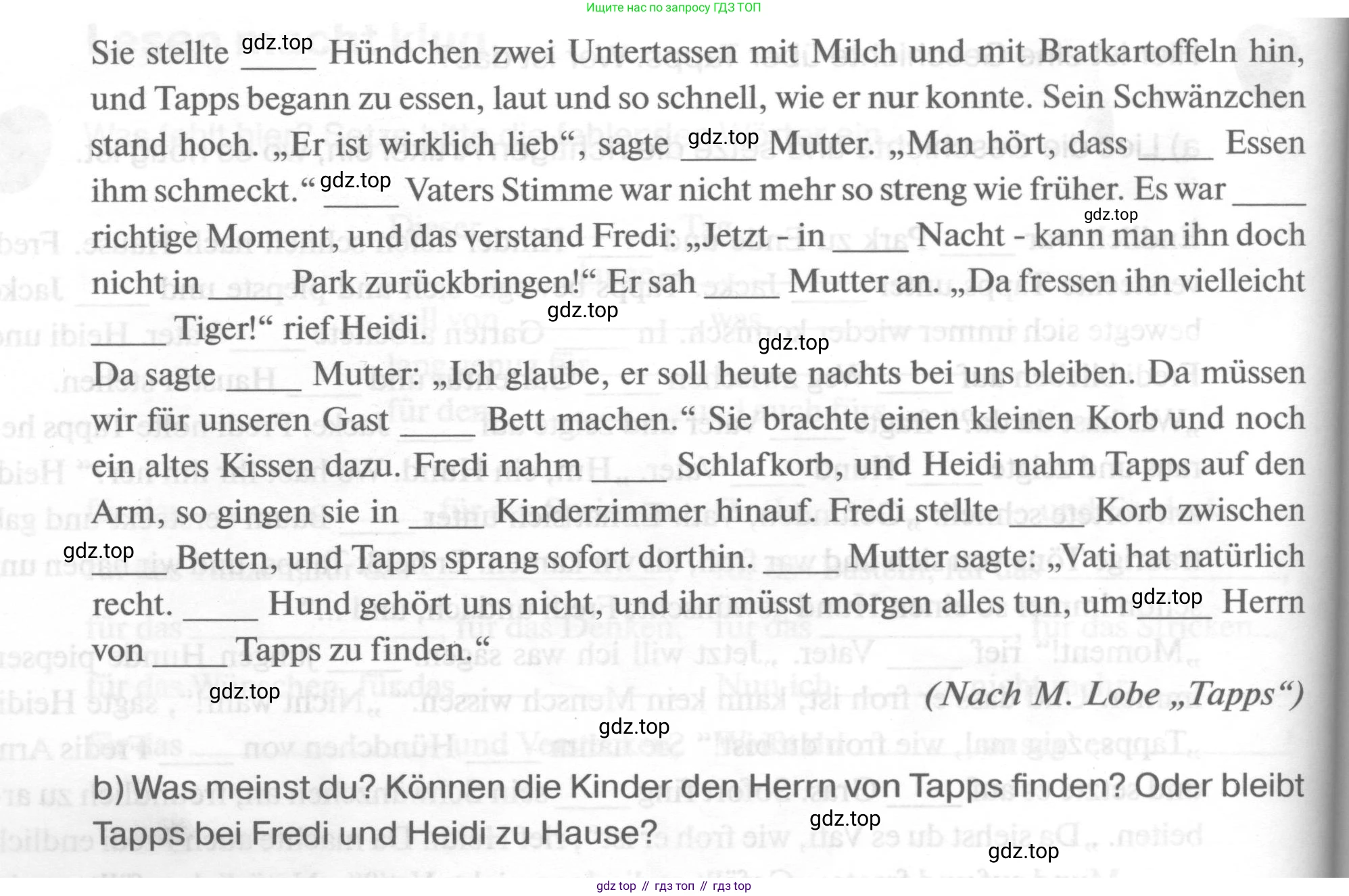 ГДЗ Немецкий язык (Deutsch), 6 класс рабочая тетрадь (arbeitsbuch), авторы: Бим Инесса Львовна (Bim I), Фомичева Людмила Михайловна (Fomitschjowa L), издательство Просвещение, Москва, 2023, салатового цвета, страница 91, номер 4, Условие (продолжение 2)