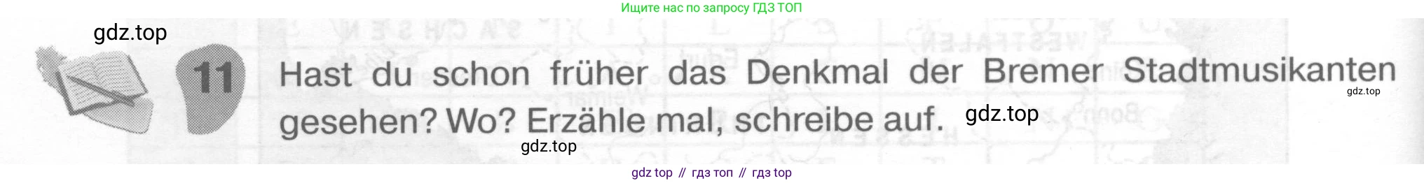 ГДЗ Немецкий язык (Deutsch), 6 класс рабочая тетрадь (arbeitsbuch), авторы: Бим Инесса Львовна (Bim I), Фомичева Людмила Михайловна (Fomitschjowa L), издательство Просвещение, Москва, 2023, салатового цвета, страница 108, номер 11, Условие