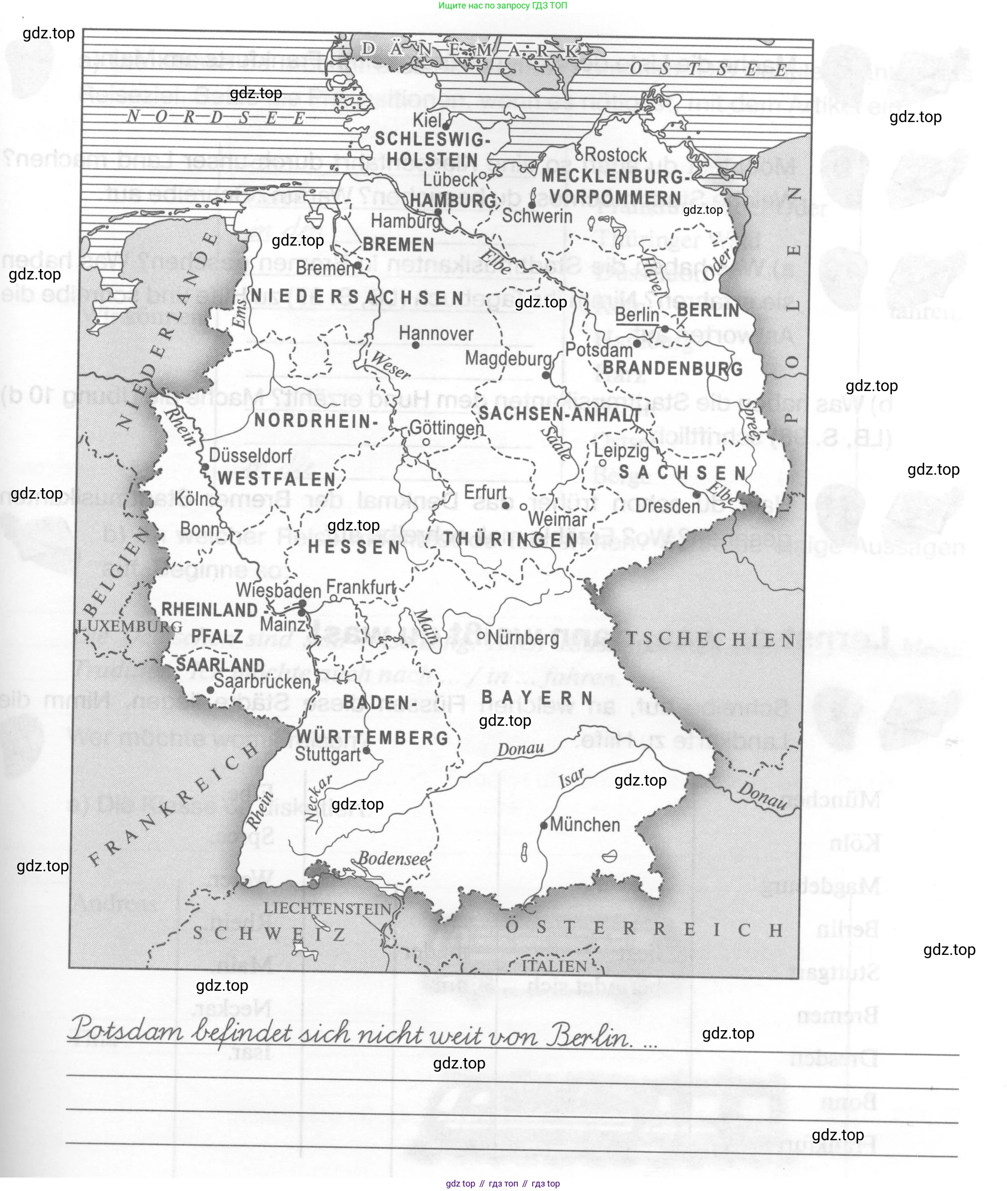 ГДЗ Немецкий язык (Deutsch), 6 класс рабочая тетрадь (arbeitsbuch), авторы: Бим Инесса Львовна (Bim I), Фомичева Людмила Михайловна (Fomitschjowa L), издательство Просвещение, Москва, 2023, салатового цвета, страница 106, номер 7, Условие (продолжение 2)
