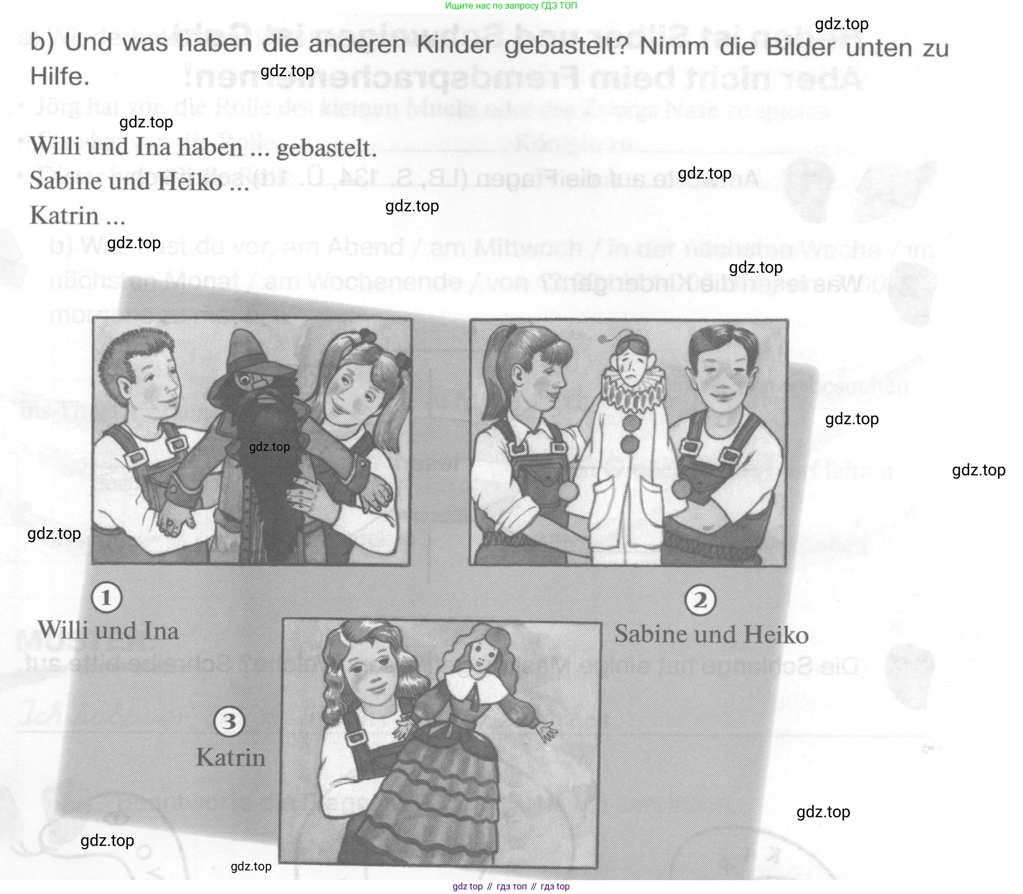 ГДЗ Немецкий язык (Deutsch), 6 класс рабочая тетрадь (arbeitsbuch), авторы: Бим Инесса Львовна (Bim I), Фомичева Людмила Михайловна (Fomitschjowa L), издательство Просвещение, Москва, 2023, салатового цвета, страница 124, номер 7, Условие (продолжение 2)