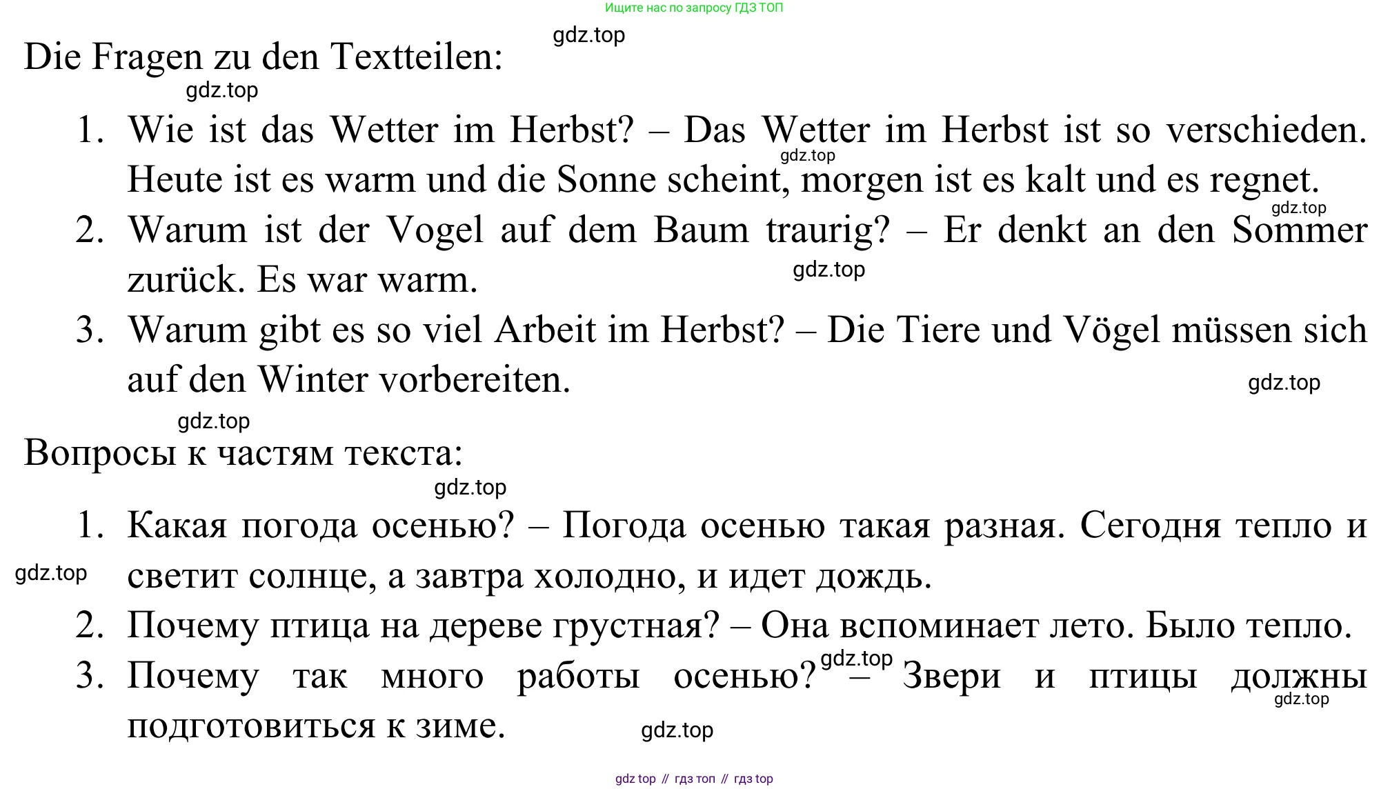 ГДЗ Немецкий язык (Deutsch), 6 класс рабочая тетрадь (arbeitsbuch), авторы: Бим Инесса Львовна (Bim I), Фомичева Людмила Михайловна (Fomitschjowa L), издательство Просвещение, Москва, 2023, салатового цвета, страница 33, номер 2, Решение (продолжение 2)