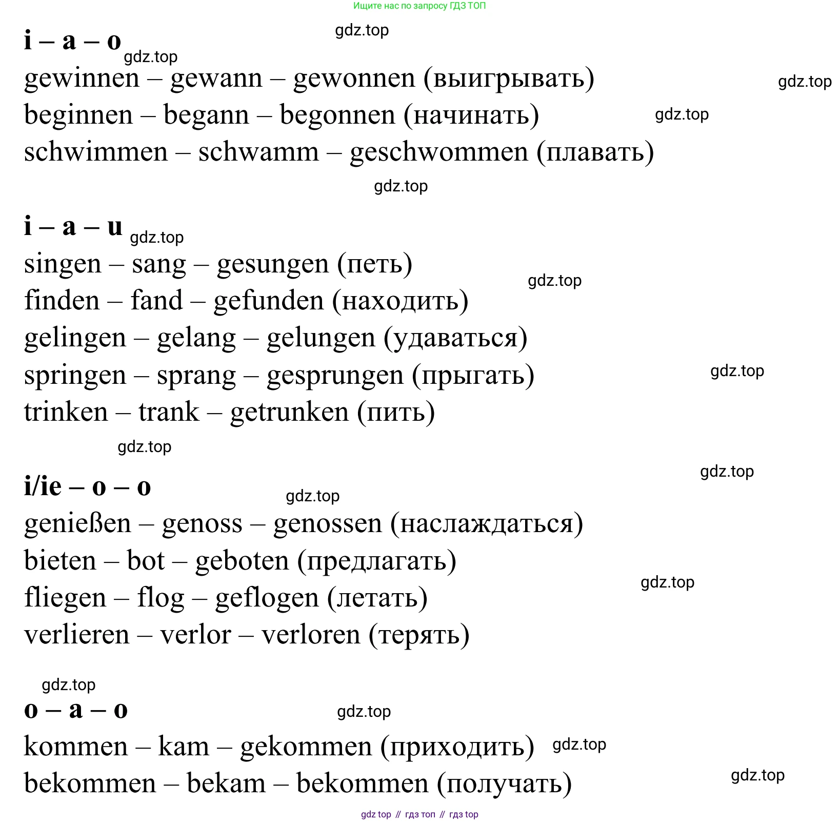 ГДЗ Немецкий язык (Deutsch), 6 класс рабочая тетрадь (arbeitsbuch), авторы: Бим Инесса Львовна (Bim I), Фомичева Людмила Михайловна (Fomitschjowa L), издательство Просвещение, Москва, 2023, салатового цвета, страница 73, номер 6, Решение (продолжение 3)