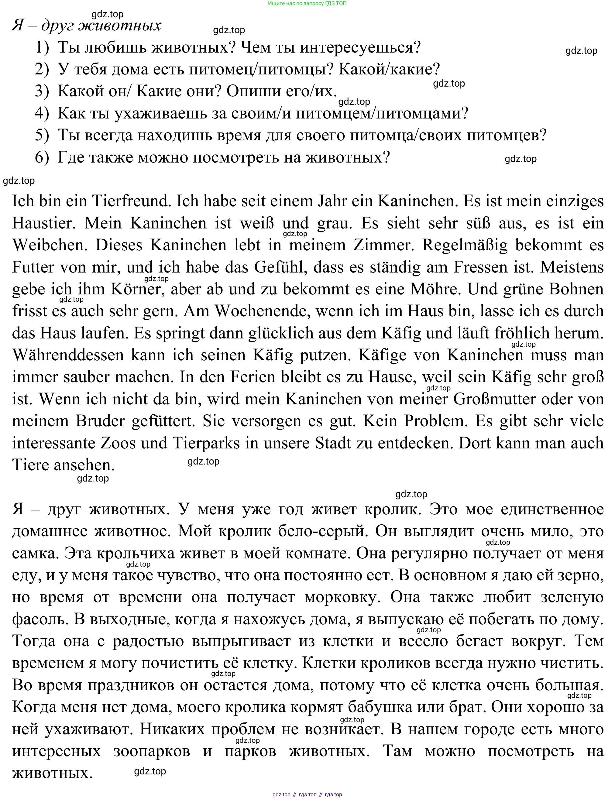 ГДЗ Немецкий язык (Deutsch), 6 класс рабочая тетрадь (arbeitsbuch), авторы: Бим Инесса Львовна (Bim I), Фомичева Людмила Михайловна (Fomitschjowa L), издательство Просвещение, Москва, 2023, салатового цвета, страница 90, номер 3, Решение (продолжение 2)