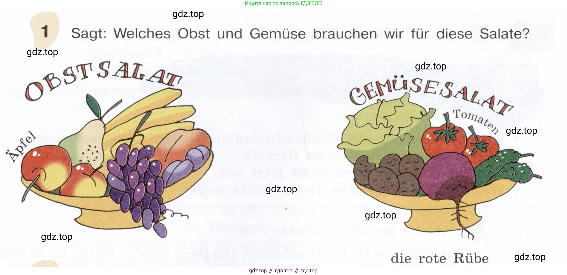 Немецкий язык (Deutsch), 6 класс учебник (lehrbuch), авторы: Бим Инесса Львовна (Bim I), Садомова Людмила Васильевна (Sadomova L), Санникова Лидия Михайловна (Sannikova L), издательство Просвещение, Москва, 2023, салатового цвета, Часть 1, страница 79, номер 1, Условие