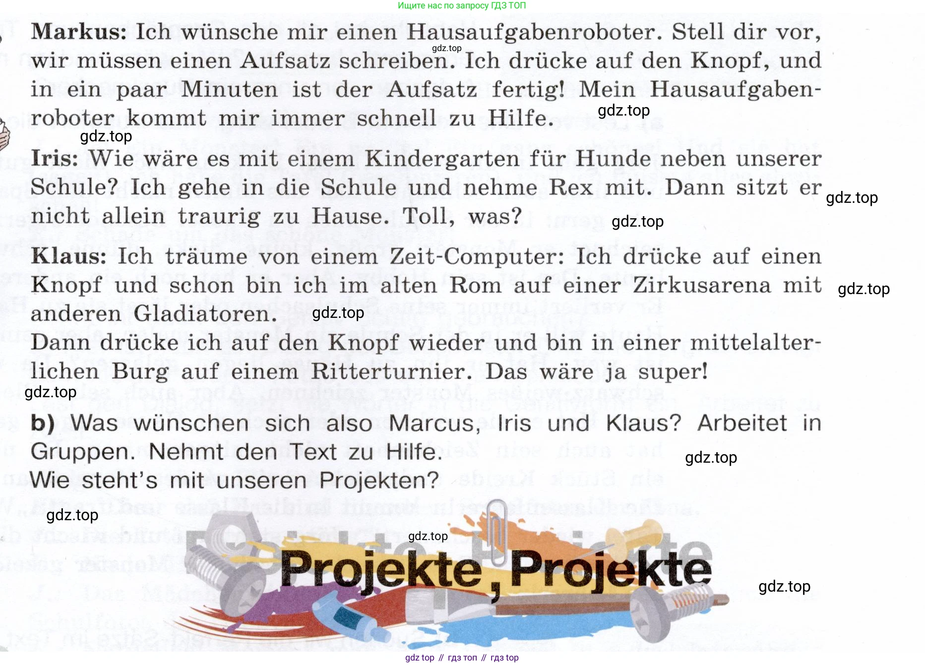 Немецкий язык (Deutsch), 6 класс учебник (lehrbuch), авторы: Бим Инесса Львовна (Bim I), Садомова Людмила Васильевна (Sadomova L), Санникова Лидия Михайловна (Sannikova L), издательство Просвещение, Москва, 2023, салатового цвета, Часть 1, страница 112, номер 6, Условие (продолжение 2)