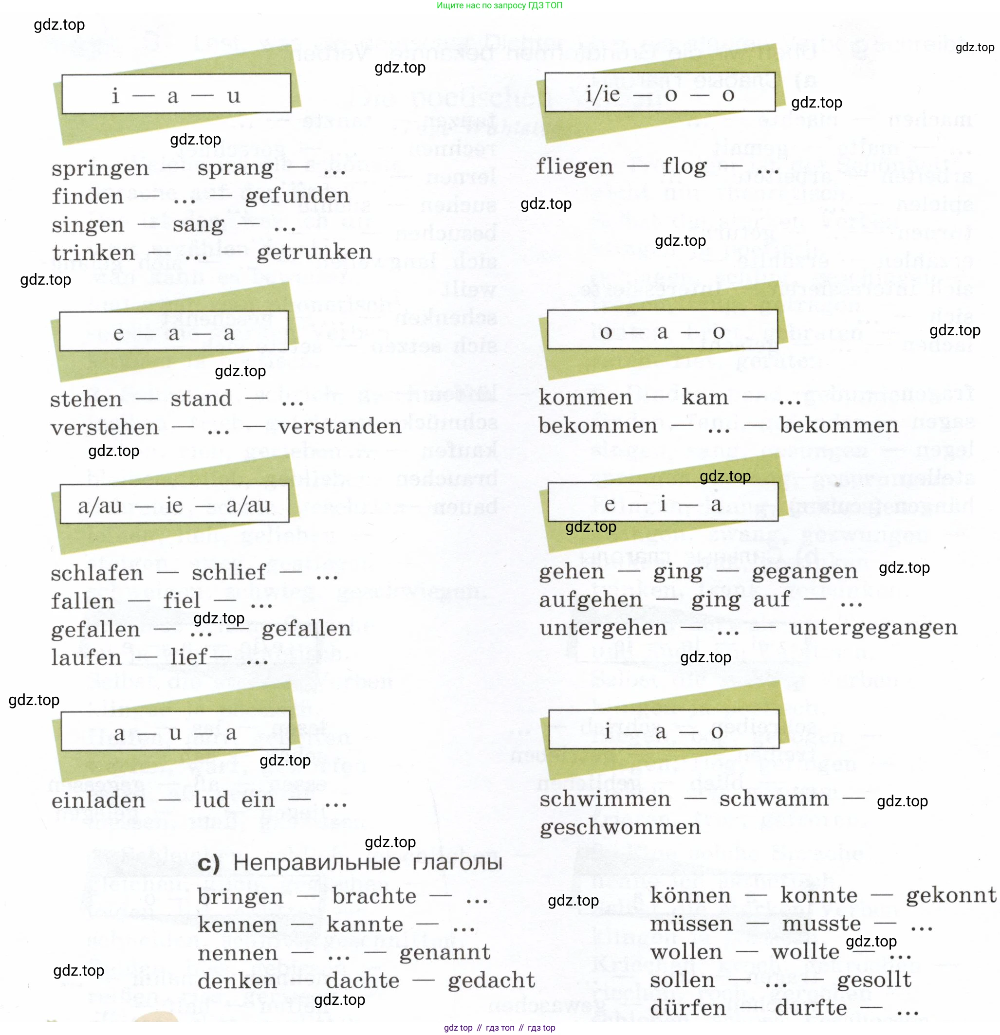 Немецкий язык (Deutsch), 6 класс учебник (lehrbuch), авторы: Бим Инесса Львовна (Bim I), Садомова Людмила Васильевна (Sadomova L), Санникова Лидия Михайловна (Sannikova L), издательство Просвещение, Москва, 2023, салатового цвета, Часть 2, страница 21, номер 9, Условие (продолжение 2)