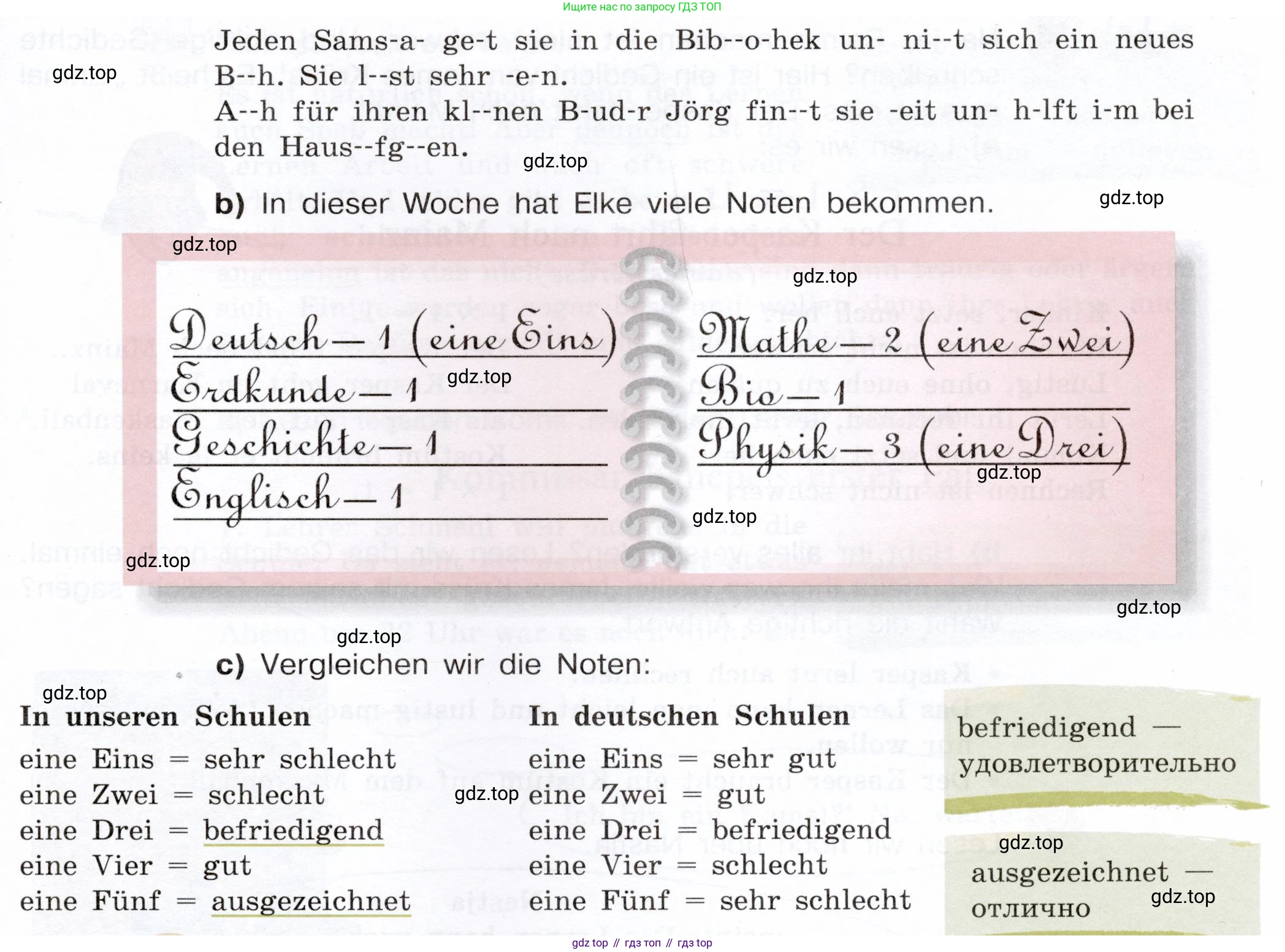 Немецкий язык (Deutsch), 6 класс учебник (lehrbuch), авторы: Бим Инесса Львовна (Bim I), Садомова Людмила Васильевна (Sadomova L), Санникова Лидия Михайловна (Sannikova L), издательство Просвещение, Москва, 2023, салатового цвета, Часть 2, страница 24, номер 2, Условие (продолжение 2)