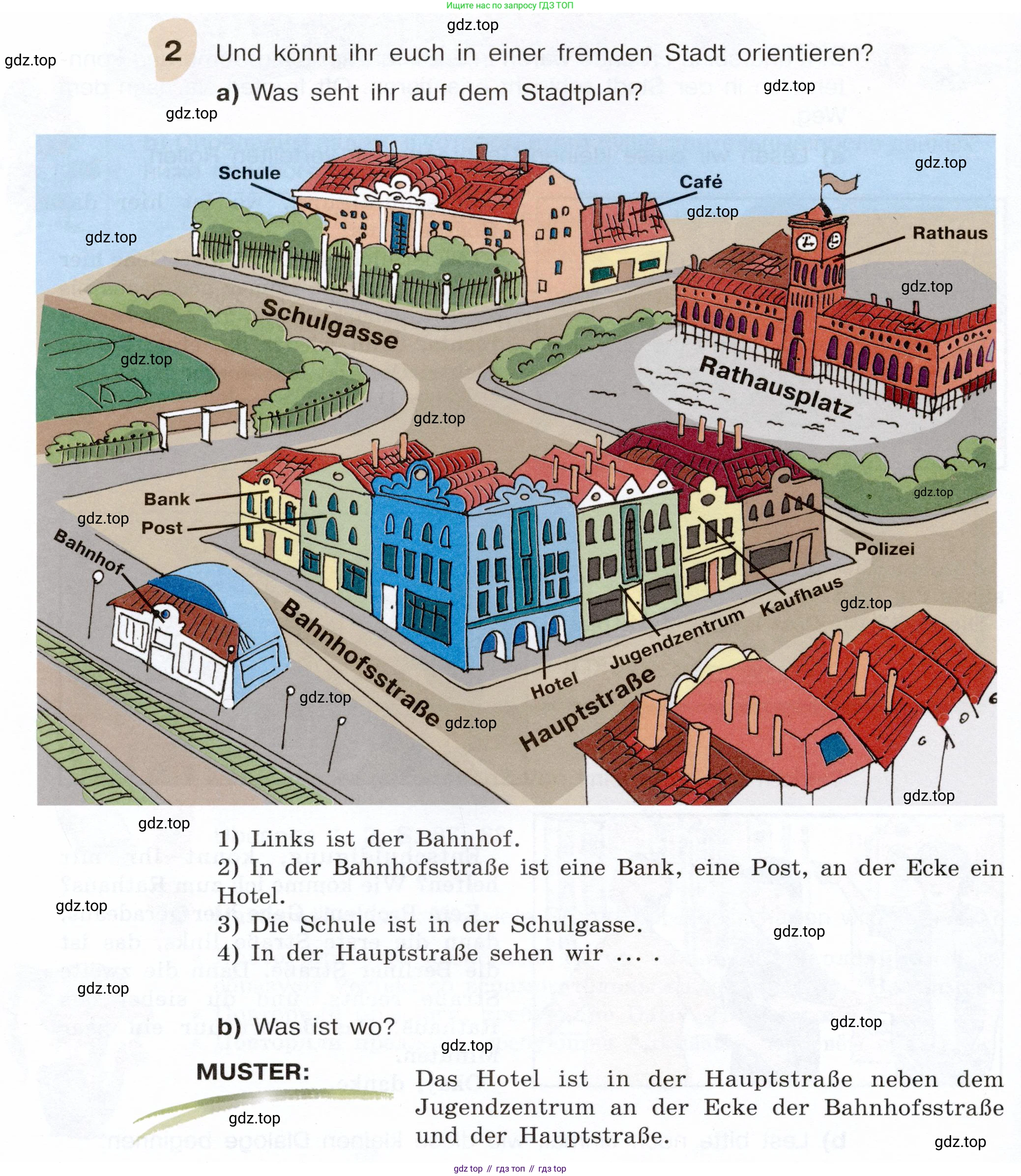 Немецкий язык (Deutsch), 6 класс учебник (lehrbuch), авторы: Бим Инесса Львовна (Bim I), Садомова Людмила Васильевна (Sadomova L), Санникова Лидия Михайловна (Sannikova L), издательство Просвещение, Москва, 2023, салатового цвета, Часть 2, страница 114, номер 2, Условие