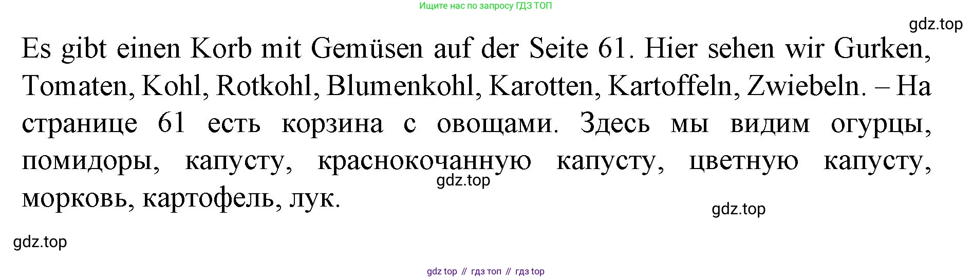 Немецкий язык (Deutsch), 6 класс учебник (lehrbuch), авторы: Бим Инесса Львовна (Bim I), Садомова Людмила Васильевна (Sadomova L), Санникова Лидия Михайловна (Sannikova L), издательство Просвещение, Москва, 2023, салатового цвета, Часть 1, страница 61, номер 13, Решение (продолжение 2)