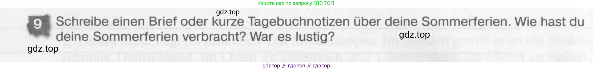 Немецкий язык (Deutsch), 7 класс рабочая тетрадь (arbeitsbuch), авторы: Бим Инесса Львовна (Bim I), Садомова Людмила Васильевна (Sadomova L), Фомичева Людмила Михайловна (Fomitschjowa L), Крылова Жанета Яковлевна (Krylowa Schaneta), издательство Просвещение, Москва, 2023, оранжевого цвета, страница 7, номер 9, Условие