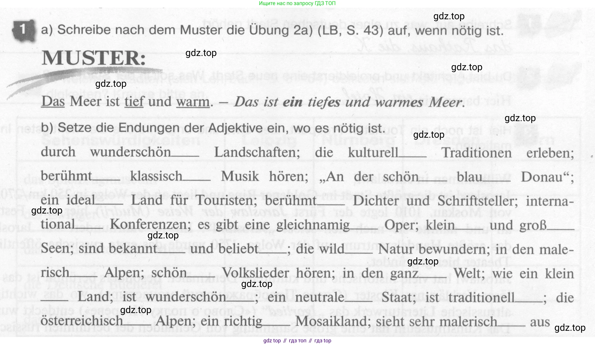 Немецкий язык (Deutsch), 7 класс рабочая тетрадь (arbeitsbuch), авторы: Бим Инесса Львовна (Bim I), Садомова Людмила Васильевна (Sadomova L), Фомичева Людмила Михайловна (Fomitschjowa L), Крылова Жанета Яковлевна (Krylowa Schaneta), издательство Просвещение, Москва, 2023, оранжевого цвета, страница 25, номер 1, Условие