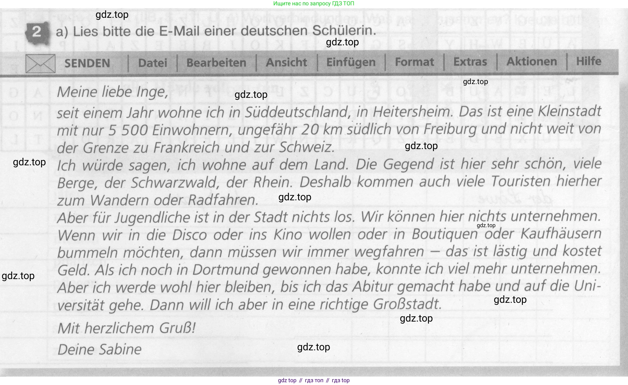 Немецкий язык (Deutsch), 7 класс рабочая тетрадь (arbeitsbuch), авторы: Бим Инесса Львовна (Bim I), Садомова Людмила Васильевна (Sadomova L), Фомичева Людмила Михайловна (Fomitschjowa L), Крылова Жанета Яковлевна (Krylowa Schaneta), издательство Просвещение, Москва, 2023, оранжевого цвета, страница 54, номер 2, Условие
