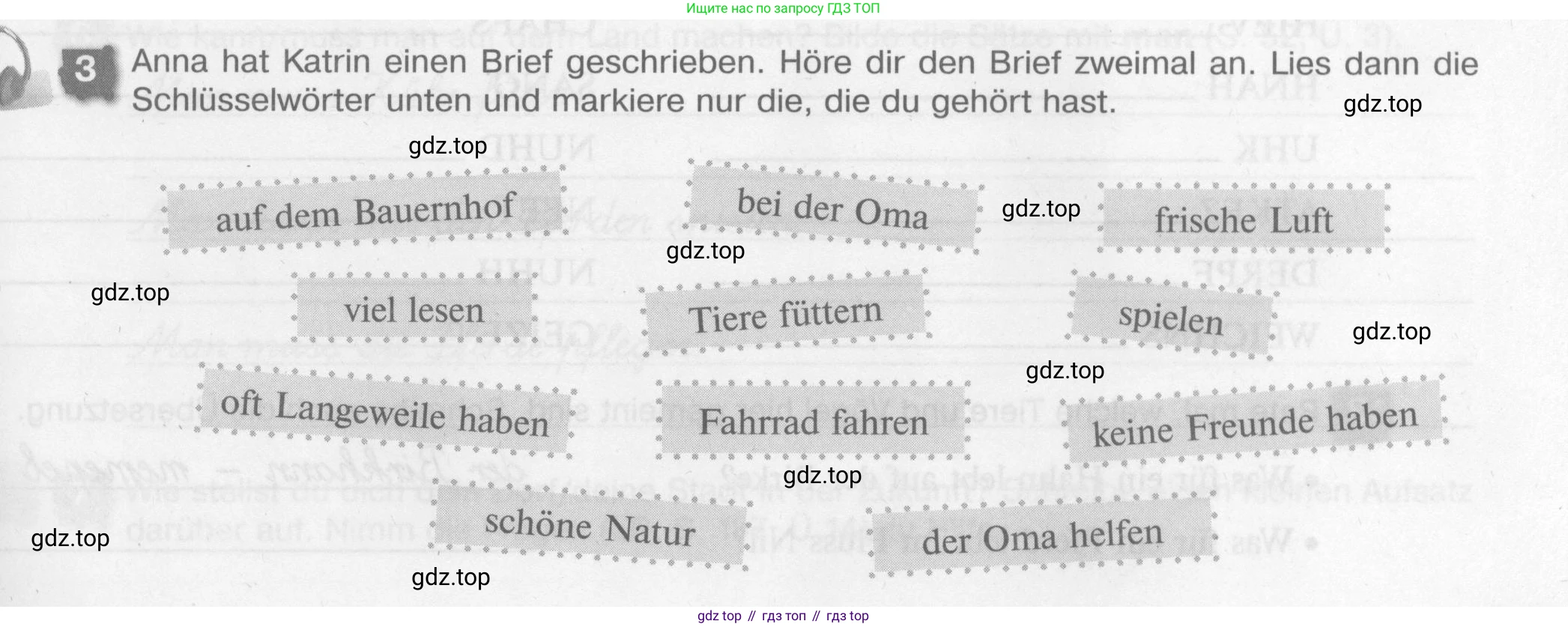 Немецкий язык (Deutsch), 7 класс рабочая тетрадь (arbeitsbuch), авторы: Бим Инесса Львовна (Bim I), Садомова Людмила Васильевна (Sadomova L), Фомичева Людмила Михайловна (Fomitschjowa L), Крылова Жанета Яковлевна (Krylowa Schaneta), издательство Просвещение, Москва, 2023, оранжевого цвета, страница 61, номер 3, Условие