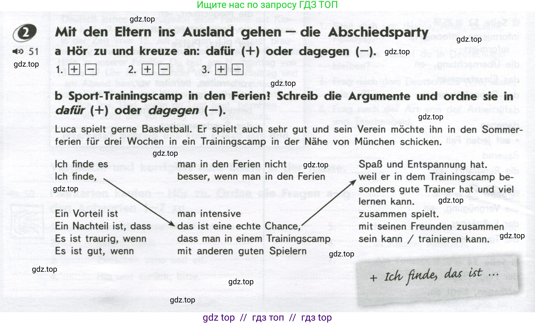 Немецкий язык (Deutsch), 8 класс рабочая тетрадь (arbeitsbuch), авторы: Аверин Михаил Михайлович (Awerin М), Джин Фридерике (Jin Friederike), Рорман Лутц (Rohrmann Lutz), Ризу Грамматики (Rizou Grammatiki), издательство Просвещение, Москва, 2024, страница 60, номер 2, Условие