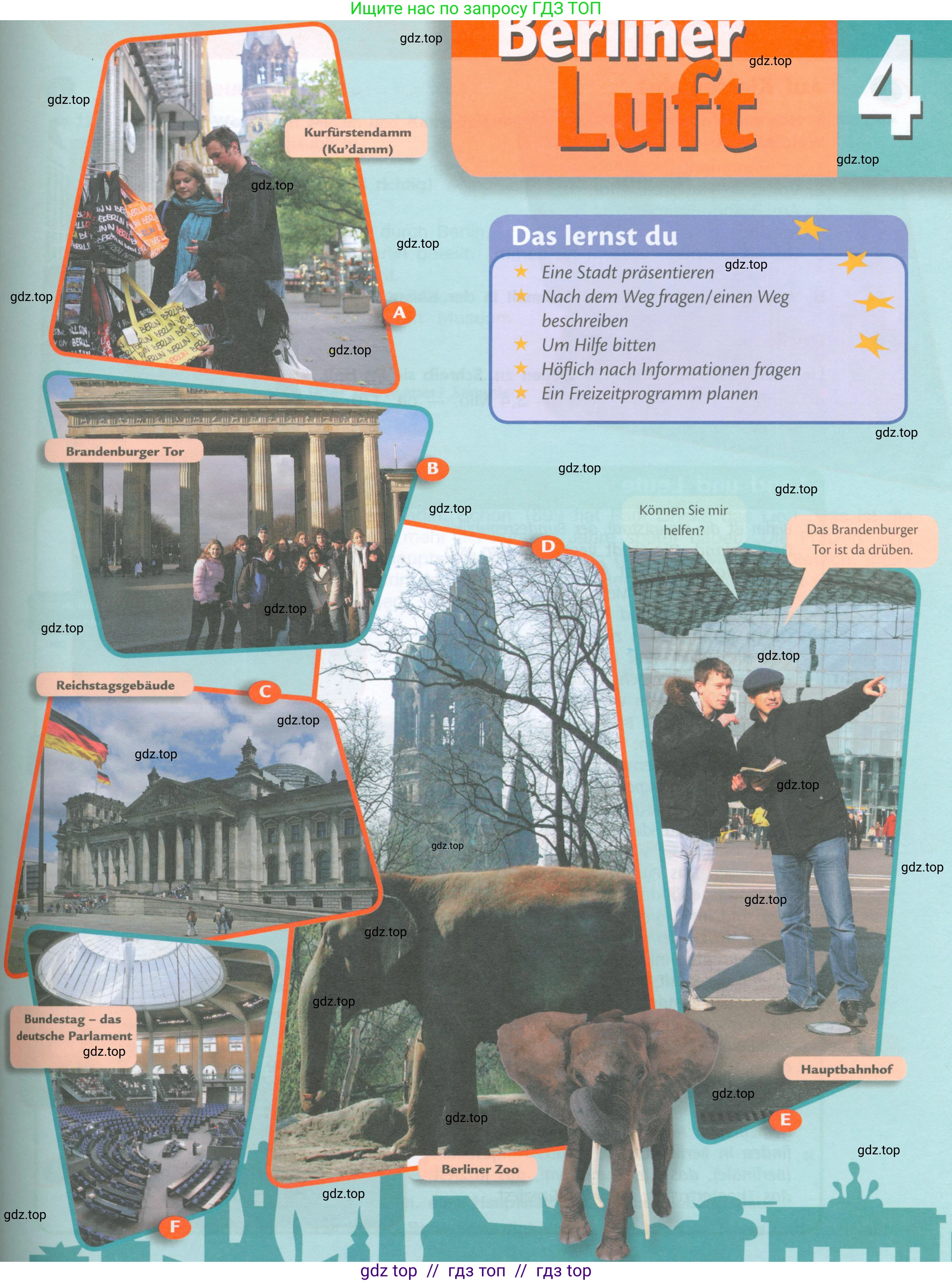 Немецкий язык (Deutsch), 8 класс учебник (lehrbuch), авторы: Аверин Михаил Михайлович (Awerin М), Джин Фридерике (Jin Friederike), Рорман Лутц (Rohrmann Lutz), Ризу Грамматики (Rizou Grammatiki), издательство Просвещение, Москва, 2023, страница 34, номер 1, Условие (продолжение 2)