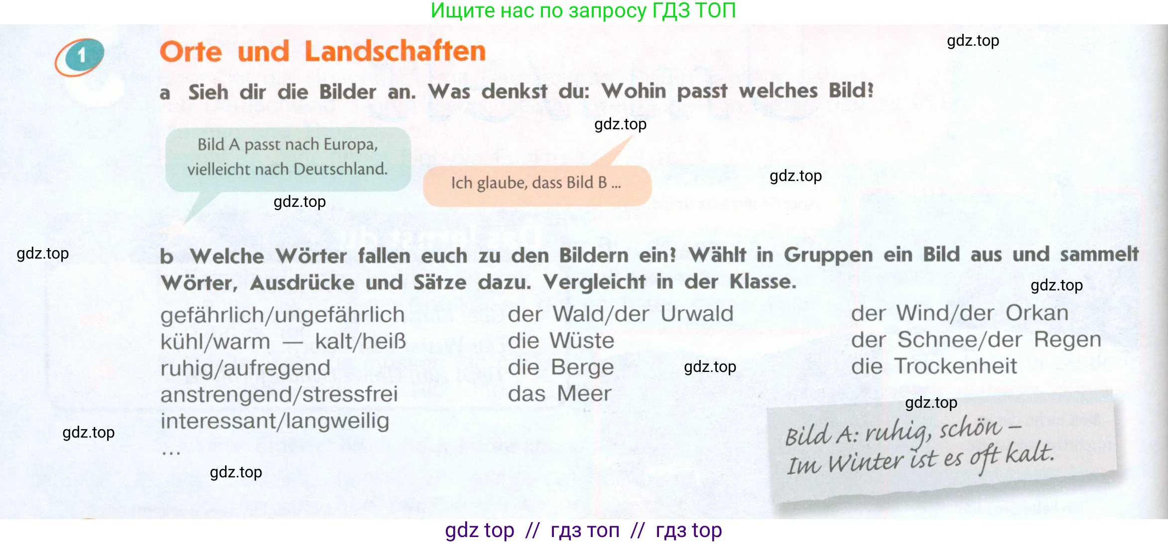 Немецкий язык (Deutsch), 8 класс учебник (lehrbuch), авторы: Аверин Михаил Михайлович (Awerin М), Джин Фридерике (Jin Friederike), Рорман Лутц (Rohrmann Lutz), Ризу Грамматики (Rizou Grammatiki), издательство Просвещение, Москва, 2023, страница 42, номер 1, Условие