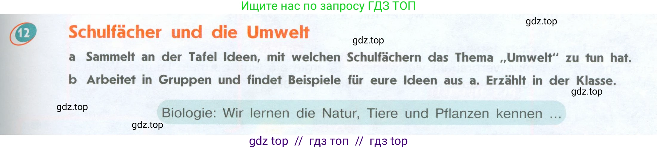 Немецкий язык (Deutsch), 8 класс учебник (lehrbuch), авторы: Аверин Михаил Михайлович (Awerin М), Джин Фридерике (Jin Friederike), Рорман Лутц (Rohrmann Lutz), Ризу Грамматики (Rizou Grammatiki), издательство Просвещение, Москва, 2023, страница 47, номер 12, Условие