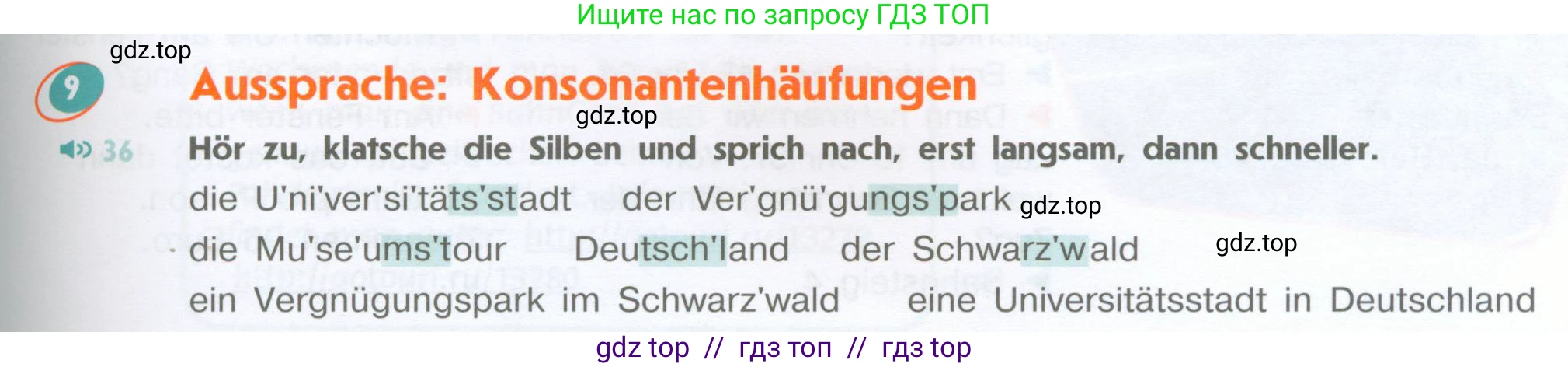 Немецкий язык (Deutsch), 8 класс учебник (lehrbuch), авторы: Аверин Михаил Михайлович (Awerin М), Джин Фридерике (Jin Friederike), Рорман Лутц (Rohrmann Lutz), Ризу Грамматики (Rizou Grammatiki), издательство Просвещение, Москва, 2023, страница 53, номер 9, Условие