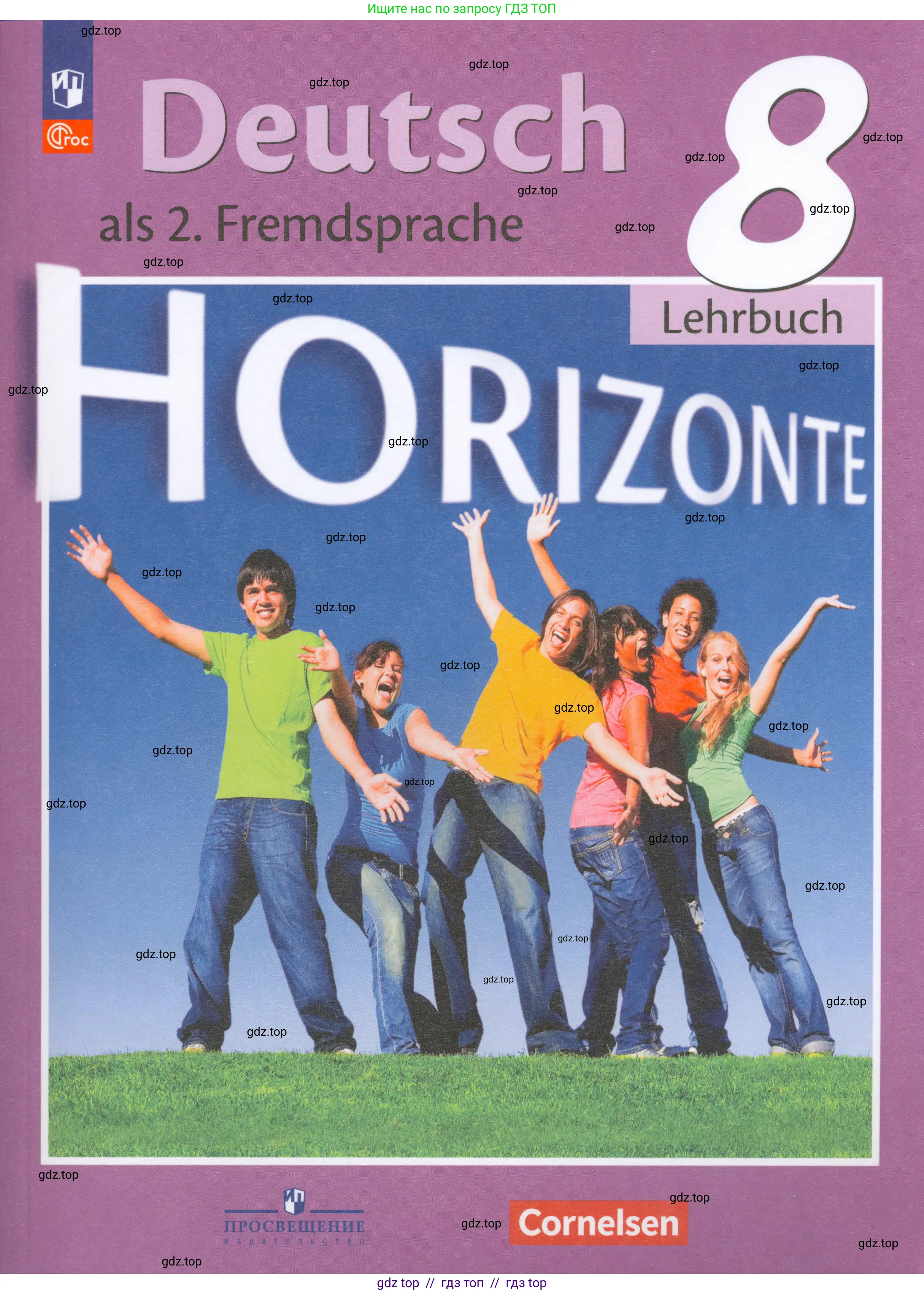 Немецкий язык (Deutsch), 8 класс учебник (lehrbuch), авторы: Аверин Михаил Михайлович (Awerin М), Джин Фридерике (Jin Friederike), Рорман Лутц (Rohrmann Lutz), Ризу Грамматики (Rizou Grammatiki), издательство Просвещение, Москва, 2023, 