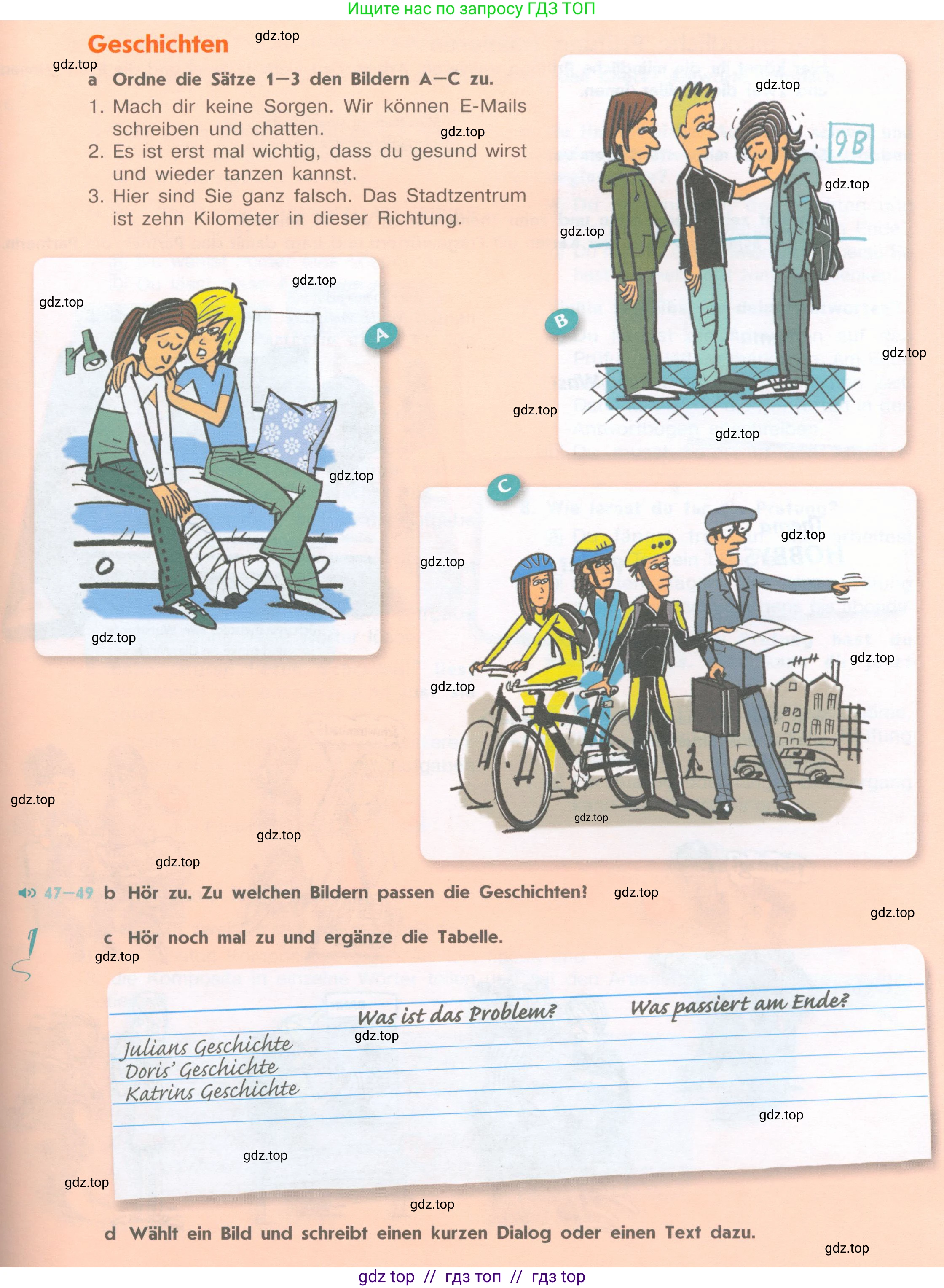 Немецкий язык (Deutsch), 8 класс учебник (lehrbuch), авторы: Аверин Михаил Михайлович (Awerin М), Джин Фридерике (Jin Friederike), Рорман Лутц (Rohrmann Lutz), Ризу Грамматики (Rizou Grammatiki), издательство Просвещение, Москва, 2023, страница 65, Условие