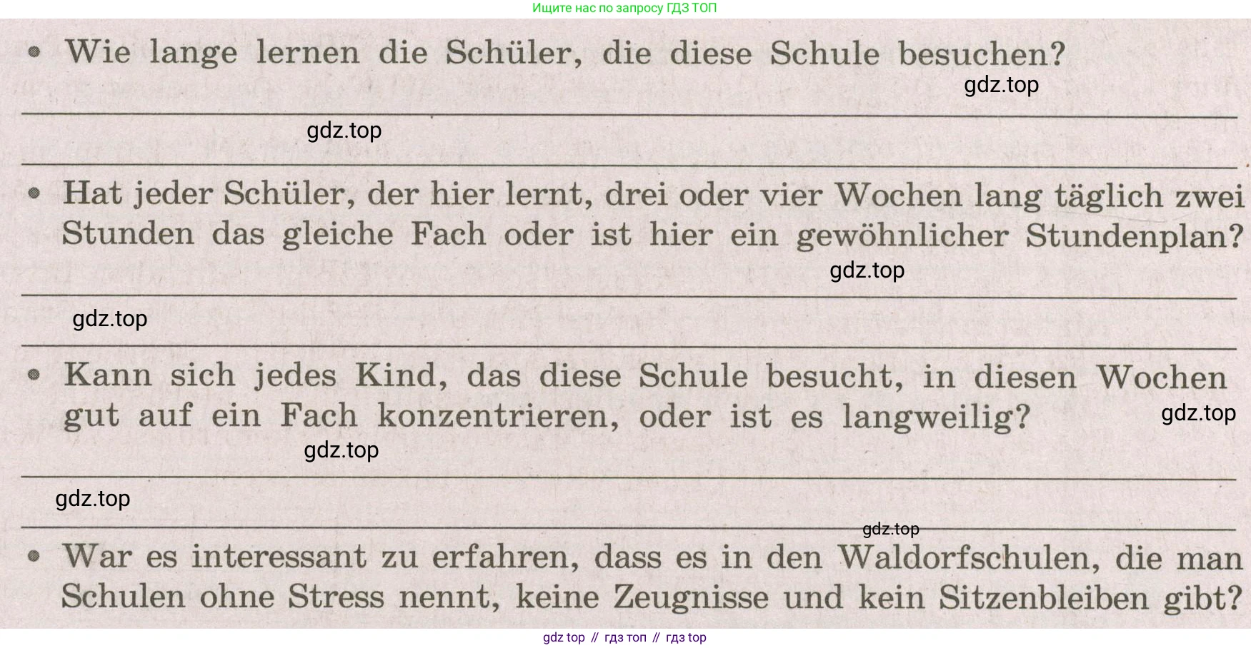 ГДЗ Немецкий язык (Deutsch), 8 класс рабочая тетрадь (arbeitsbuch), авторы: Бим Инесса Львовна (Bim I), Садомова Людмила Васильевна (Sadomova L), Крылова Жанета Яковлевна (Krylowa Schaneta), издательство Просвещение, Москва, 2019 - 2023, жёлтого цвета, страница 32, номер 1, Условие (продолжение 2)
