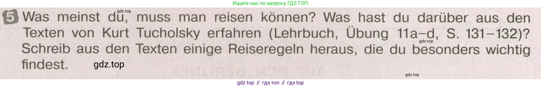 ГДЗ Немецкий язык (Deutsch), 8 класс рабочая тетрадь (arbeitsbuch), авторы: Бим Инесса Львовна (Bim I), Садомова Людмила Васильевна (Sadomova L), Крылова Жанета Яковлевна (Krylowa Schaneta), издательство Просвещение, Москва, 2019 - 2023, жёлтого цвета, страница 48, номер 5, Условие