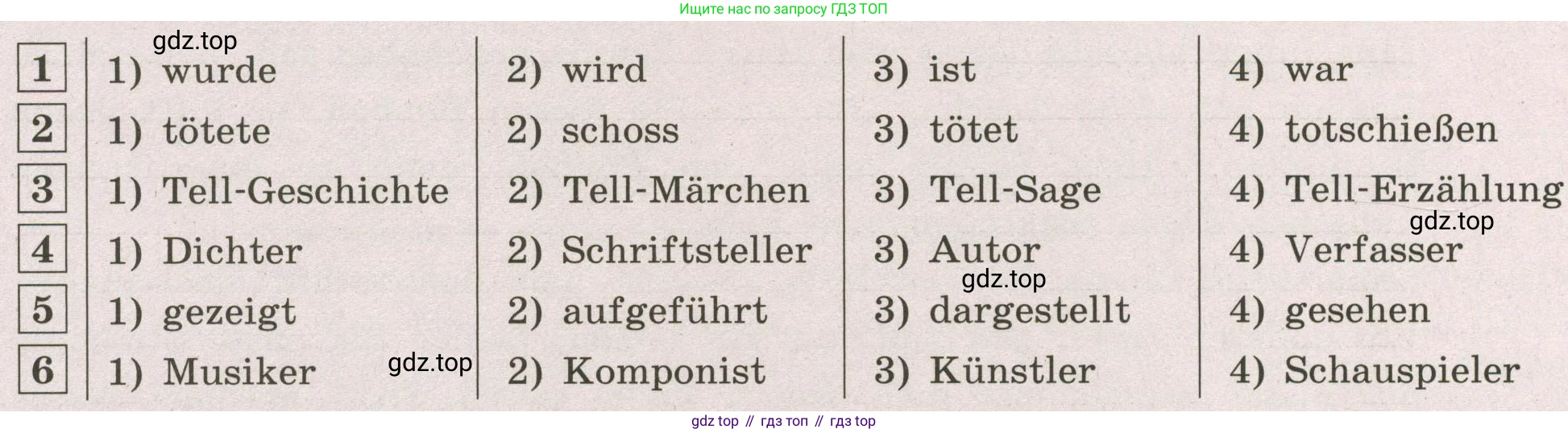 ГДЗ Немецкий язык (Deutsch), 8 класс рабочая тетрадь (arbeitsbuch), авторы: Бим Инесса Львовна (Bim I), Садомова Людмила Васильевна (Sadomova L), Крылова Жанета Яковлевна (Krylowa Schaneta), издательство Просвещение, Москва, 2019 - 2023, жёлтого цвета, страница 65, номер 4, Условие (продолжение 2)