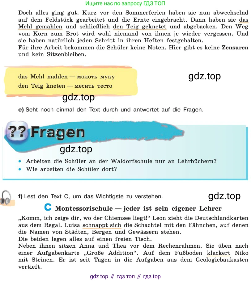 ГДЗ Немецкий язык (Deutsch), 8 класс учебник (lehrbuch), авторы: Бим Инесса Львовна (Bim I), Садомова Людмила Васильевна (Sadomova L), Крылова Жанета Яковлевна (Krylowa Schaneta), Санникова Лидия Михайловна (Sannikova L), Картова Алима Султановна, Чернявская Людмила Александровна, издательство Просвещение, Москва, 2023, жёлтого цвета, страница 54, номер 5, Условие (продолжение 4)