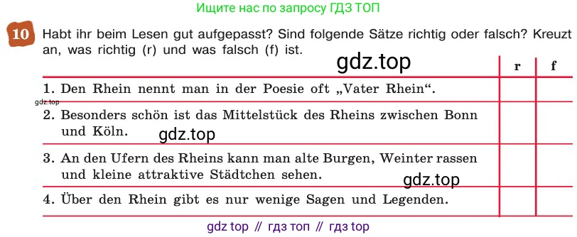 ГДЗ Немецкий язык (Deutsch), 8 класс учебник (lehrbuch), авторы: Бим Инесса Львовна (Bim I), Садомова Людмила Васильевна (Sadomova L), Крылова Жанета Яковлевна (Krylowa Schaneta), Санникова Лидия Михайловна (Sannikova L), Картова Алима Султановна, Чернявская Людмила Александровна, издательство Просвещение, Москва, 2023, жёлтого цвета, страница 173, номер 10, Условие