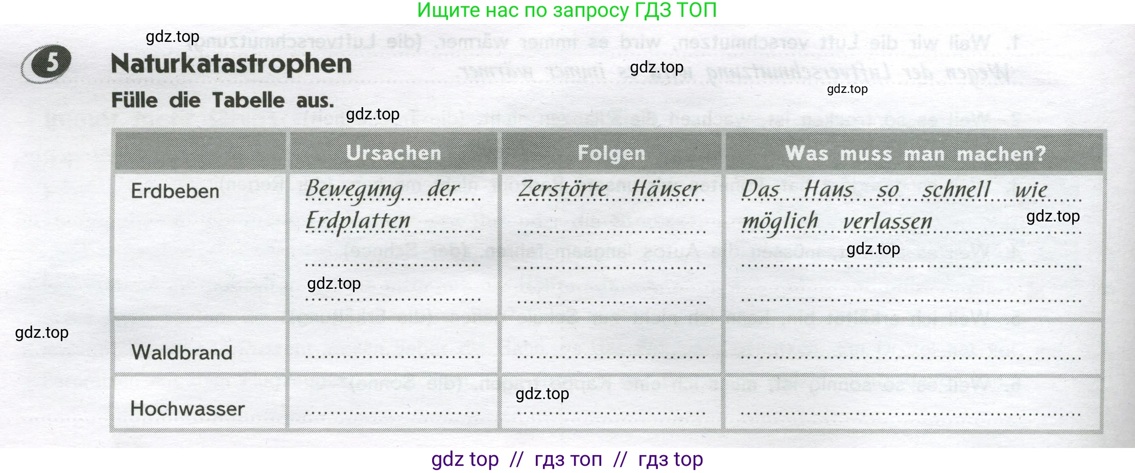 Немецкий язык (Deutsch), 9 класс рабочая тетрадь (arbeitsbuch), авторы: Аверин Михаил Михайлович (Awerin М), Джин Фридерике (Jin Friederike), Рорман Лутц (Rohrmann Lutz), Михалак Магдалена (Michalak Magdalena), издательство Просвещение, Москва, 2024, оранжевого цвета, страница 30, номер 5, Условие